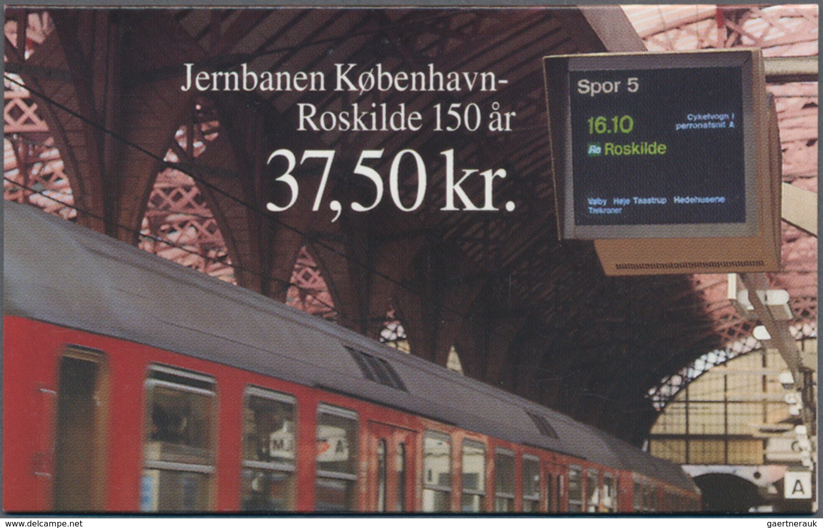 Dänemark: 1989/1998, Stock Of Mint Never Hinged Booklets. Face Value 6309.- DKK. - Nuevos