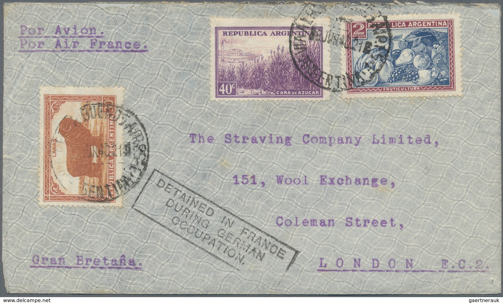 Frankreich: 1940/1944, 36 Covers And Cards Covering The Time Of The German Occupation In France With - Verzamelingen