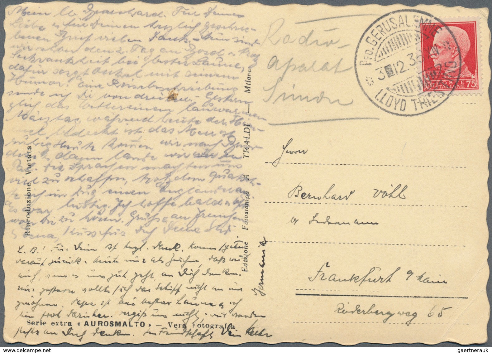 Italien: 1903/1945, 57 Covers And Cards On Collector's Pages, Containing Ionian Islands, PAQUEBOT,mi - Verzamelingen