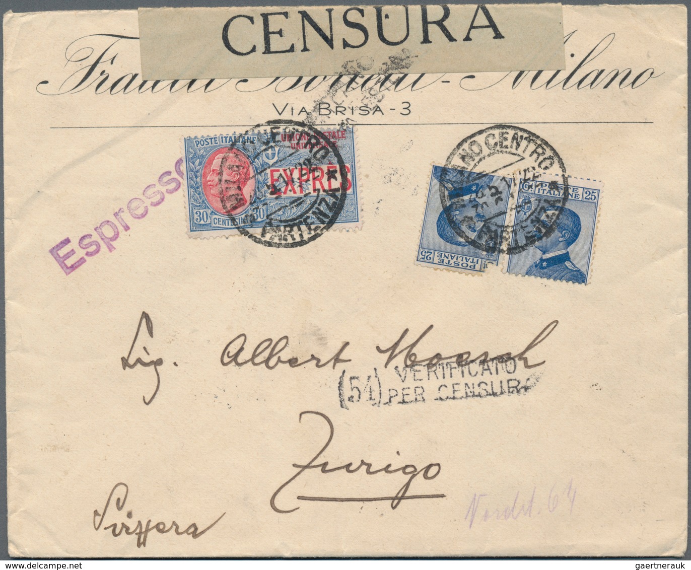 Italien: 1903/1945, 57 Covers And Cards On Collector's Pages, Containing Ionian Islands, PAQUEBOT,mi - Collections