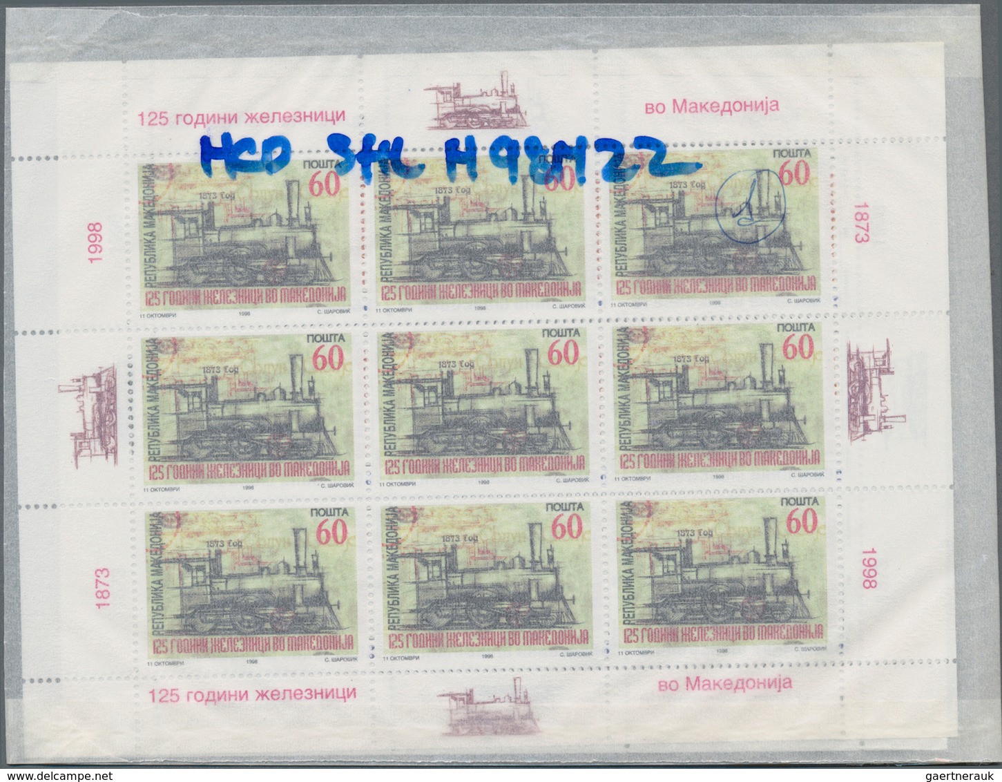 Mazedonien: 1995/2000, Accumulation With Mostly MNH Sets, Souvenir And Minature Sheets, Additionally - Noord-Macedonië