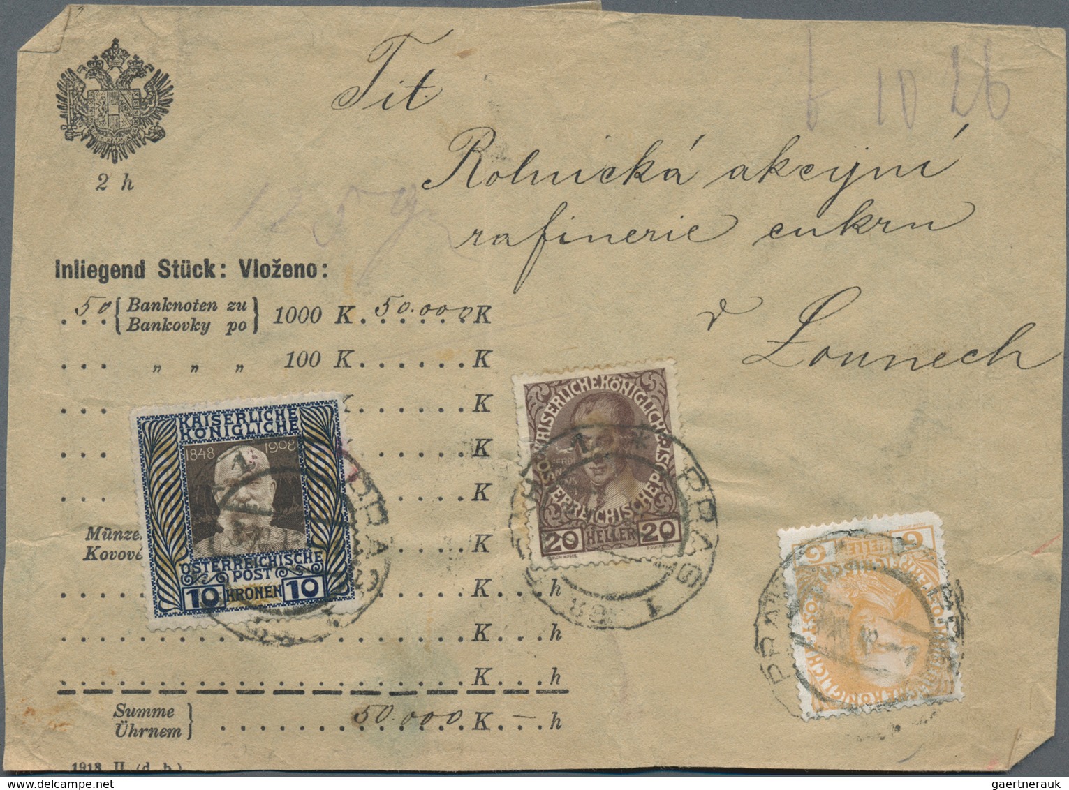Österreich: 1915-1940, Partie mit 27 besseren Briefen und Belegen, dabei auch WIPA Marke auf Karte,