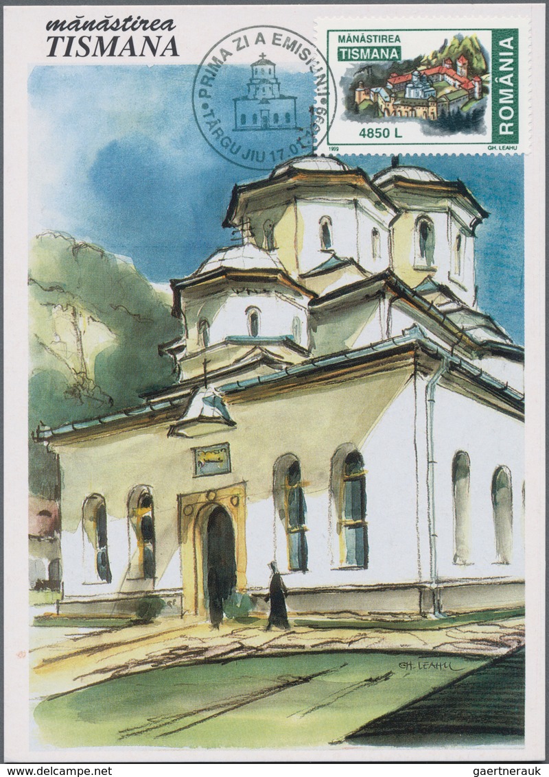 Rumänien: 1996/1999, more than 600 stationaries (covers and postcards) unused and as new with many n