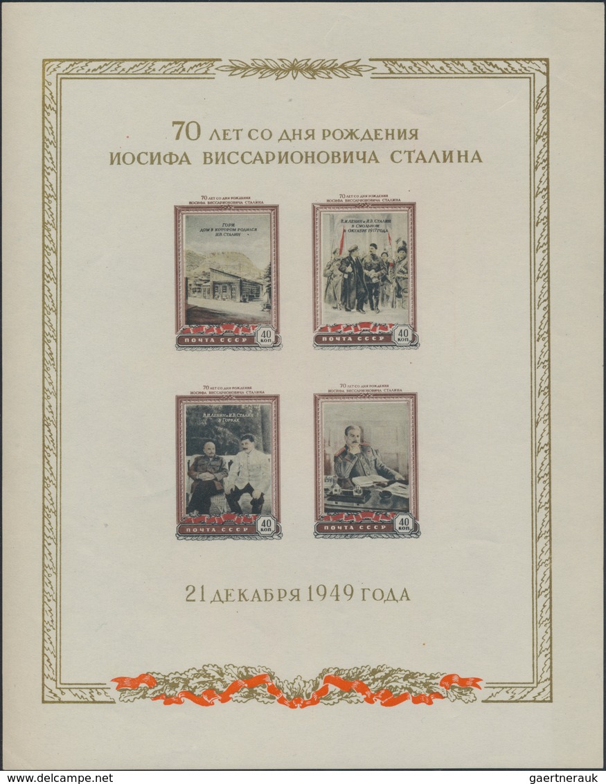 Russland: 1860's-2015: Comprehensive and specialized collection of mostly mint stamps and souvenir s