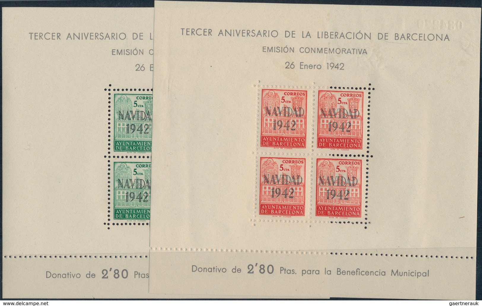 Spanien: 1938/1976 (ca.), Extensive Stock MNH On Stockcards And In Glasines Sorted By Years With Man - Gebruikt
