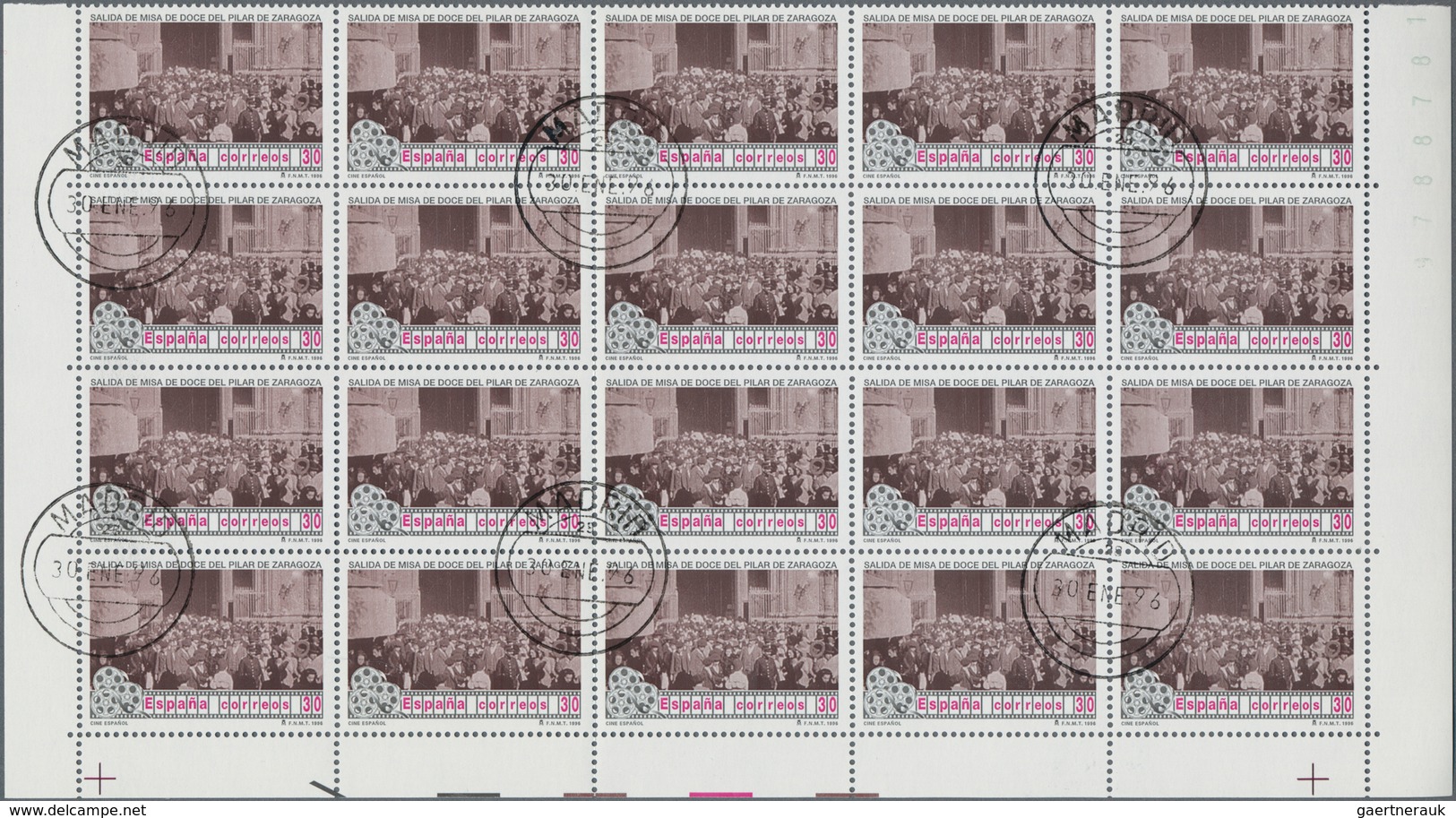 Spanien: 1996/1997 (ca.), Stock Of Stamps C.t.o., F.D.C. And Stationaties (c.t.o And Unused) Sorted - Gebraucht