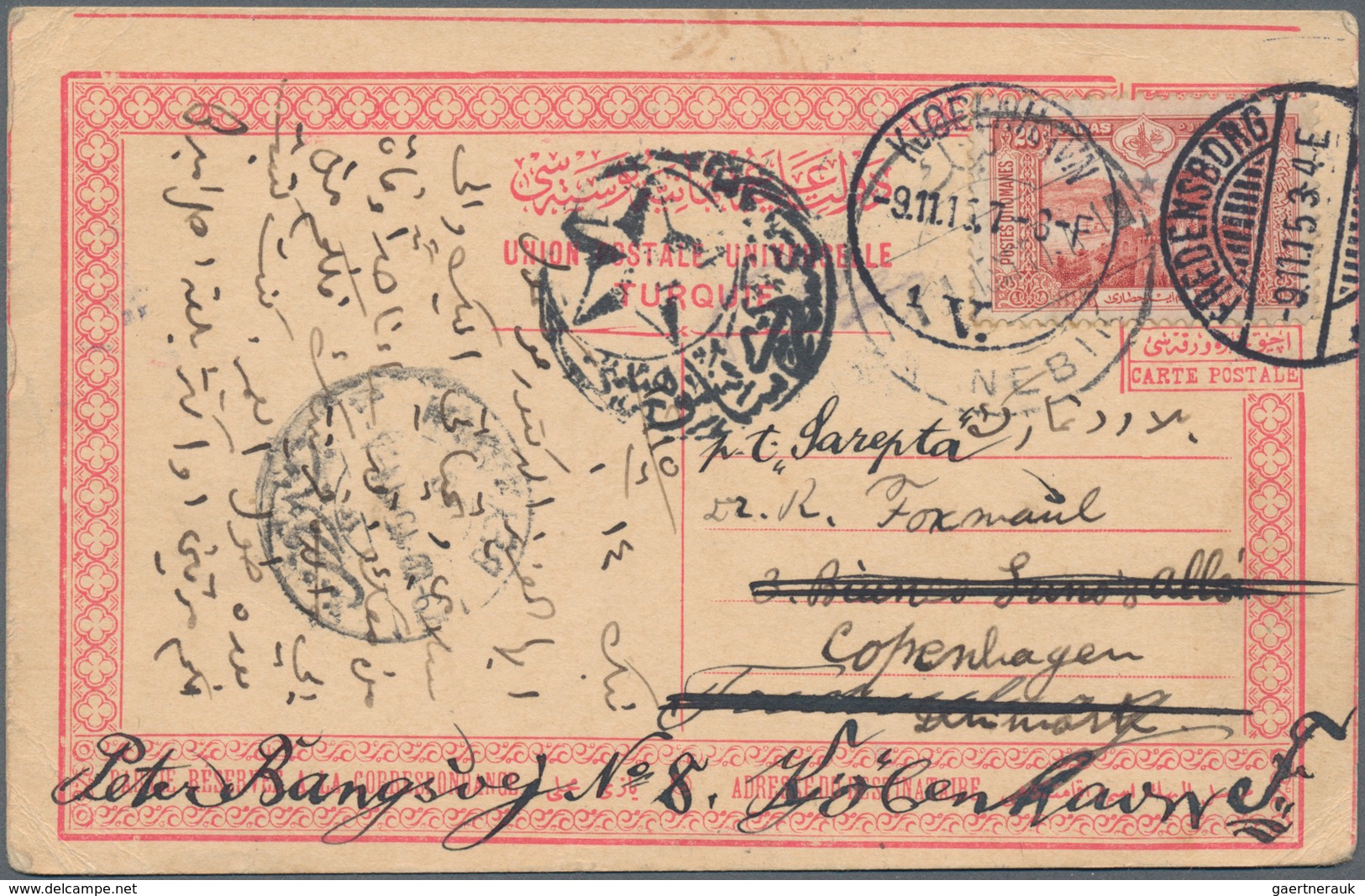 Türkei: 1885/1950, collection of about 53 turkish covers and cards and 38 interesting items from for