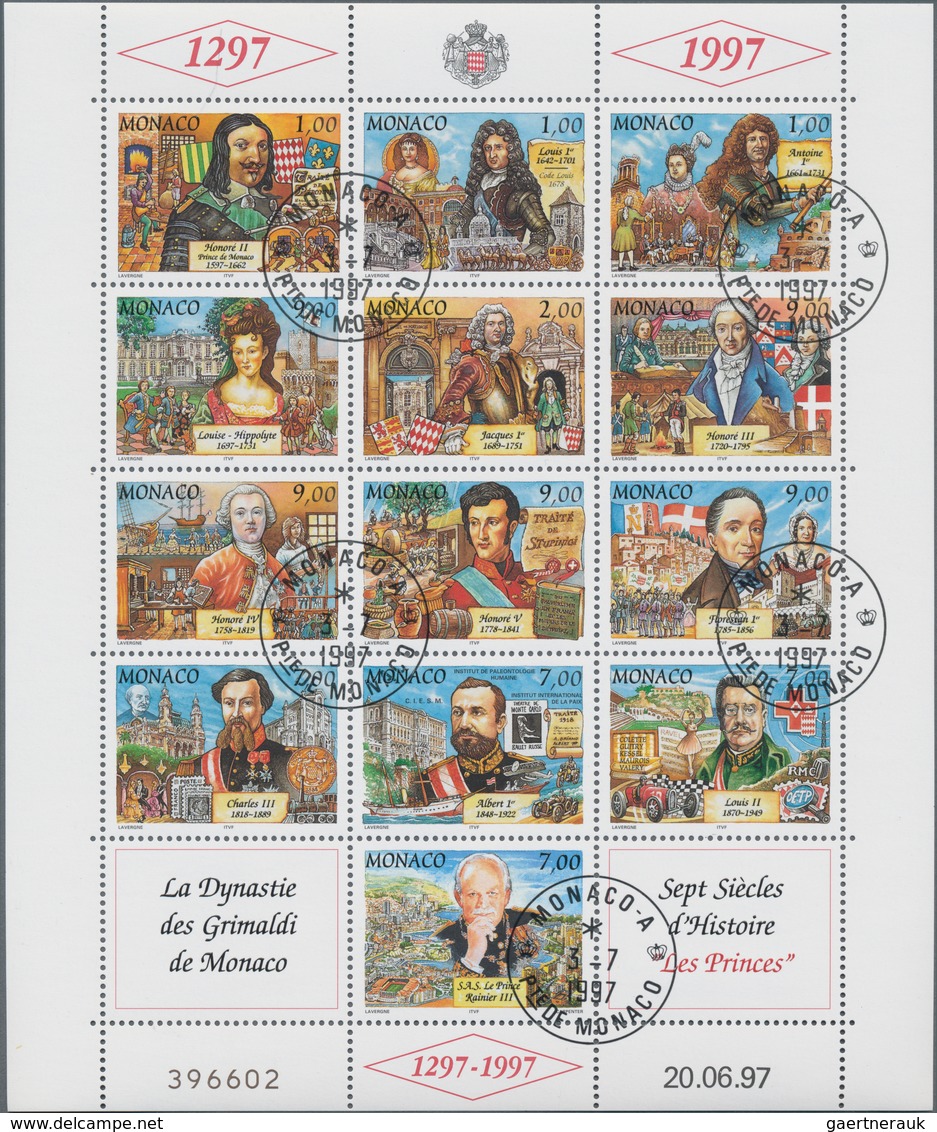 Europa: 1996/1999 (ca.), Accumualtion A Box With C.t.o And Mostly First Day Cancellation Stamps, Sou - Otros - Europa