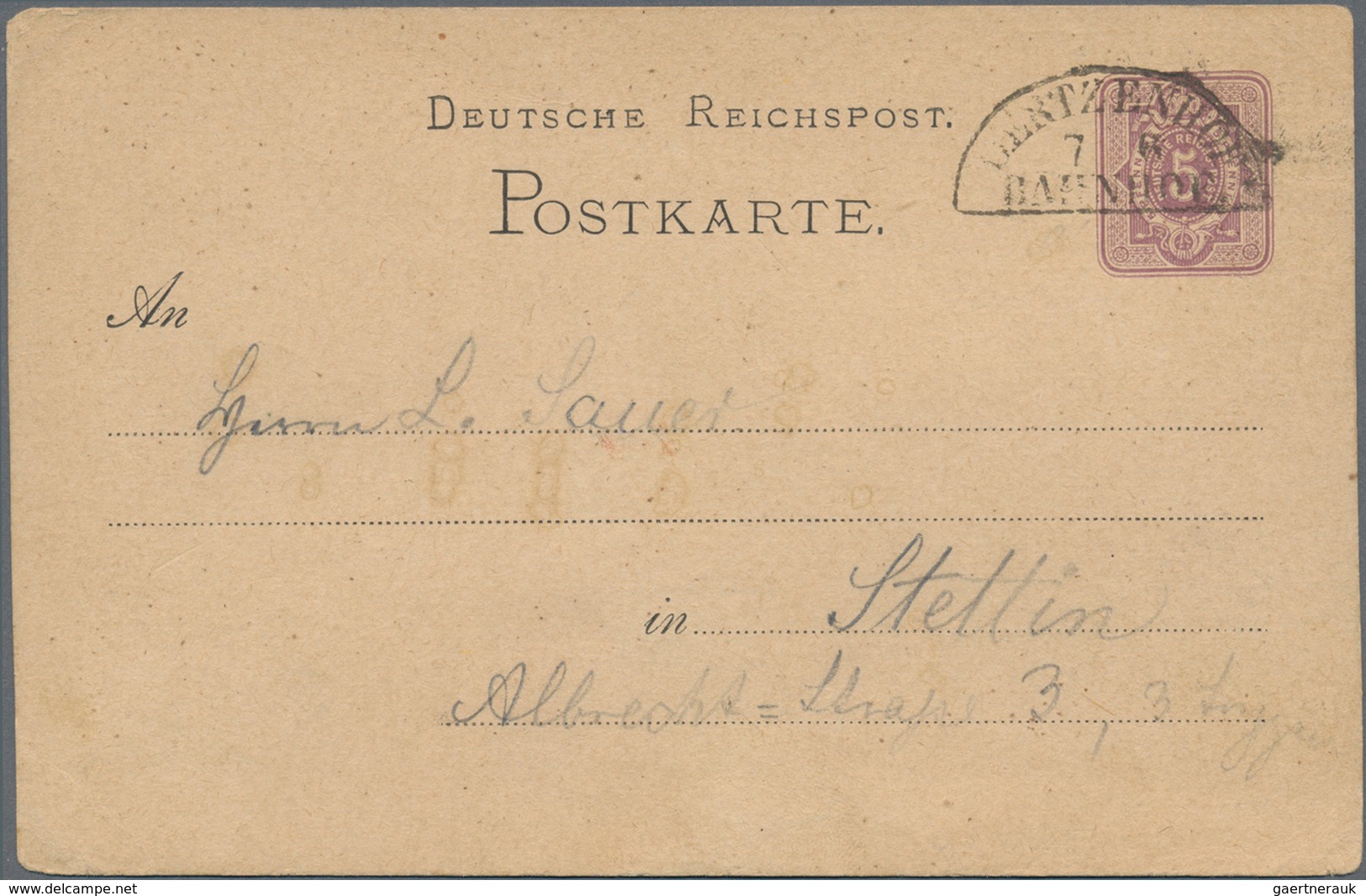 Altdeutschland Und Deutsches Reich: 1820/1945 Ca., Gehaltvoller Posten Mit Ca.160 Belegen, Dabei Vie - Verzamelingen