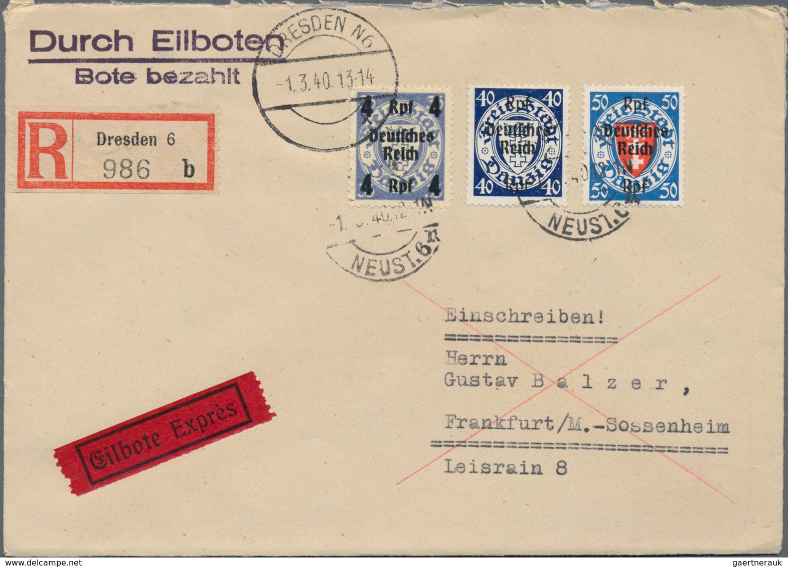 Deutsches Reich: 1872/1945, Substanziell Guter Und Sehr Ergiebiger Posten Von Einigen Tausend Briefe - Colecciones