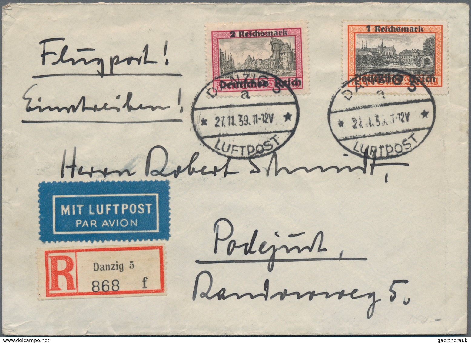 Deutsches Reich: 1872/1945, Substanziell Guter Und Sehr Ergiebiger Posten Von Einigen Tausend Briefe - Colecciones