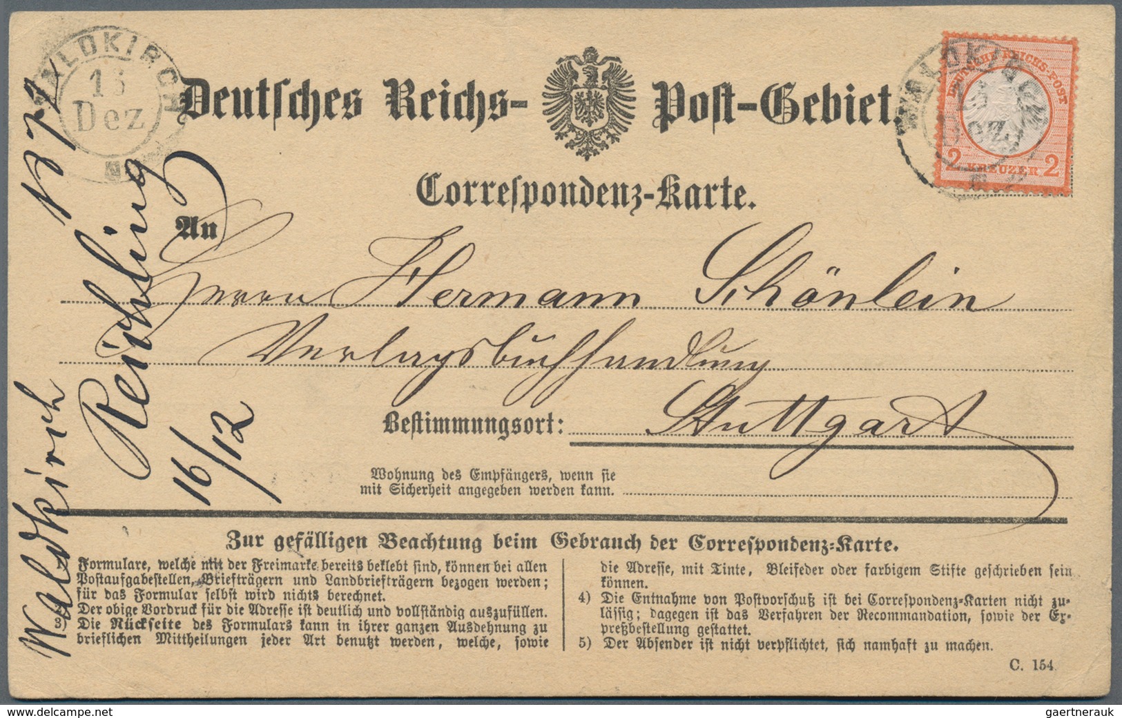 Deutsches Reich - Brustschild: 1872/1875, Außergewöhnliche TOP-SAMMLUNG Von 151 Briefen Und Karten M - Sammlungen