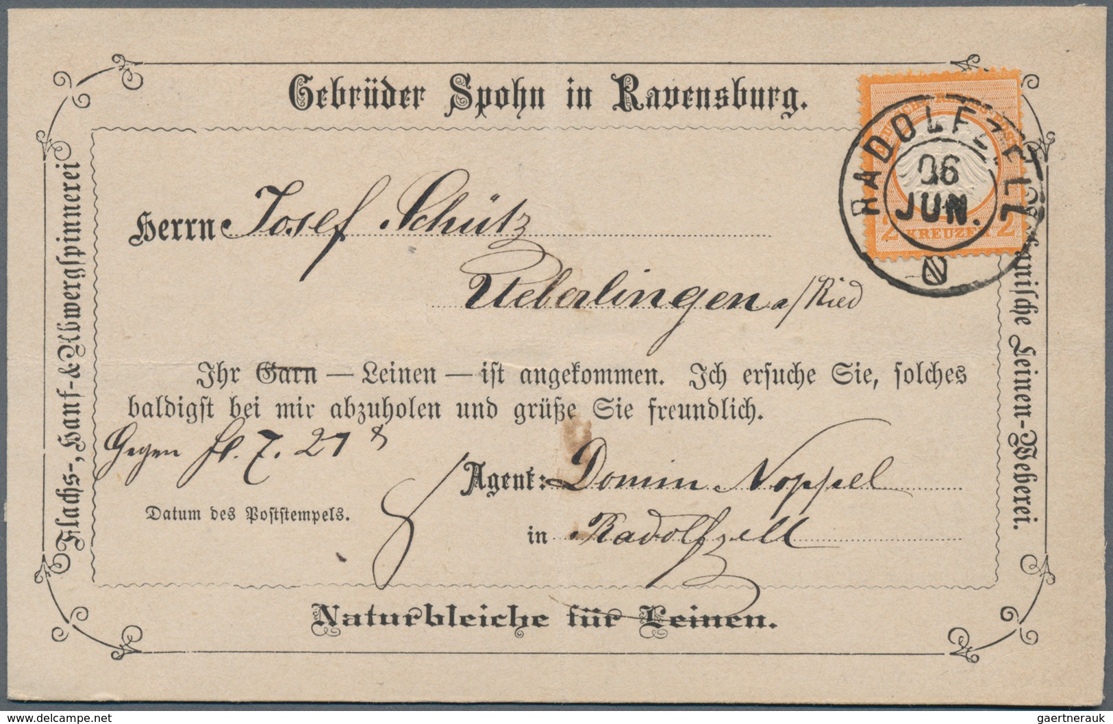 Deutsches Reich - Brustschild: 1872/1875, außergewöhnliche TOP-SAMMLUNG von 151 Briefen und Karten m