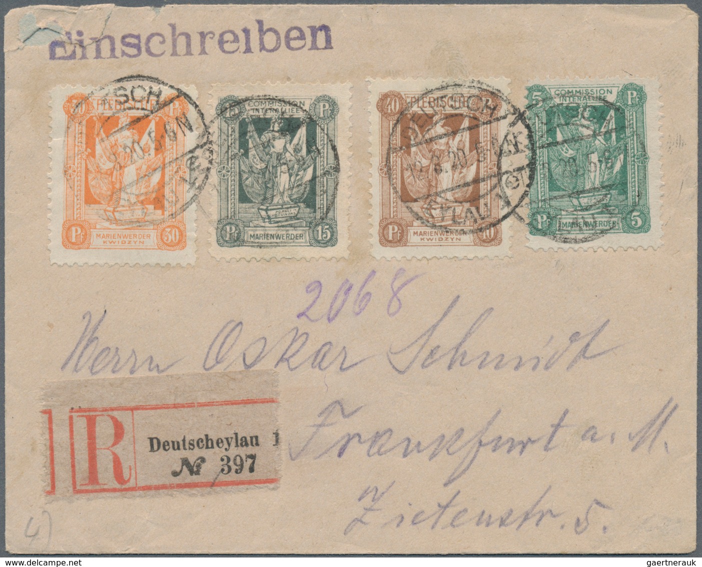 Deutsche Abstimmungsgebiete: 1920/1922, Partie Von Ca. 100 Belegen, Meist Ungebrauchte Ganzsachen, A - Sonstige & Ohne Zuordnung
