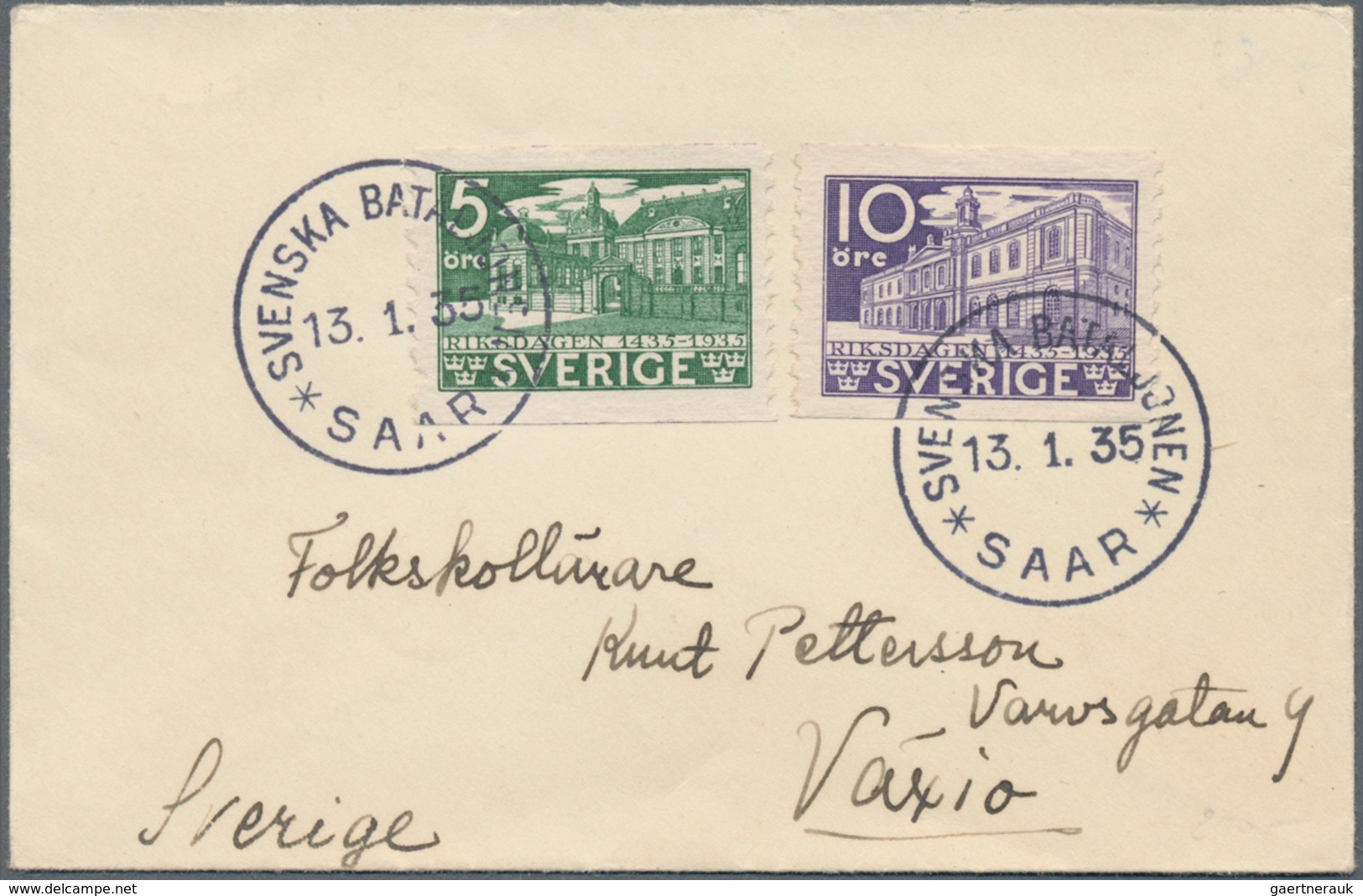 Deutsche Abstimmungsgebiete: Saargebiet: 1920/1956, Alt- Und Neusaar, Partie Von Ca. 105 Briefen Und - Ongebruikt