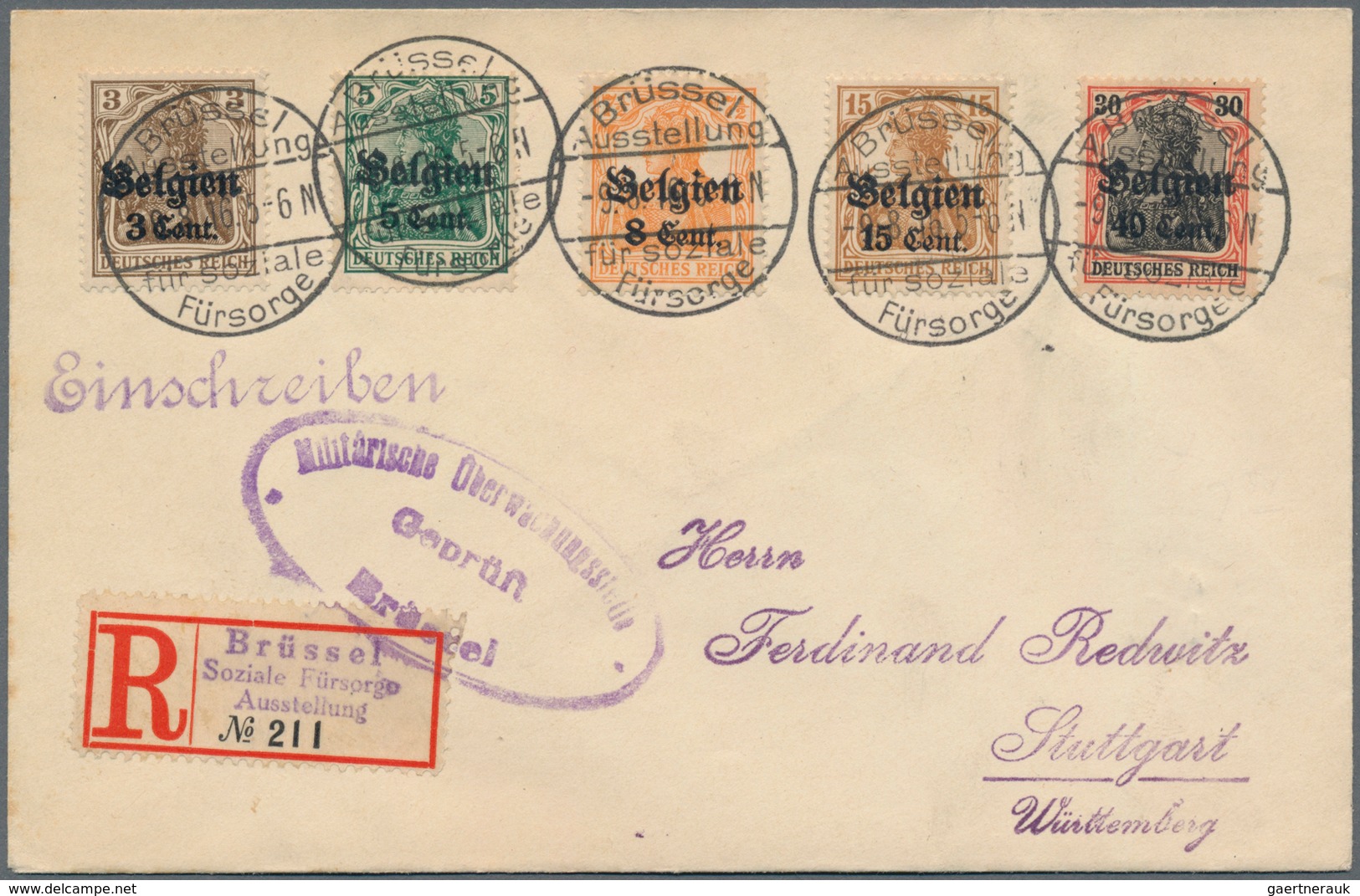 Deutschland: 1618/1950 ca., sehr gehaltvoller Posten mit über 200 Belegen, dabei Vorphilatelie mit f