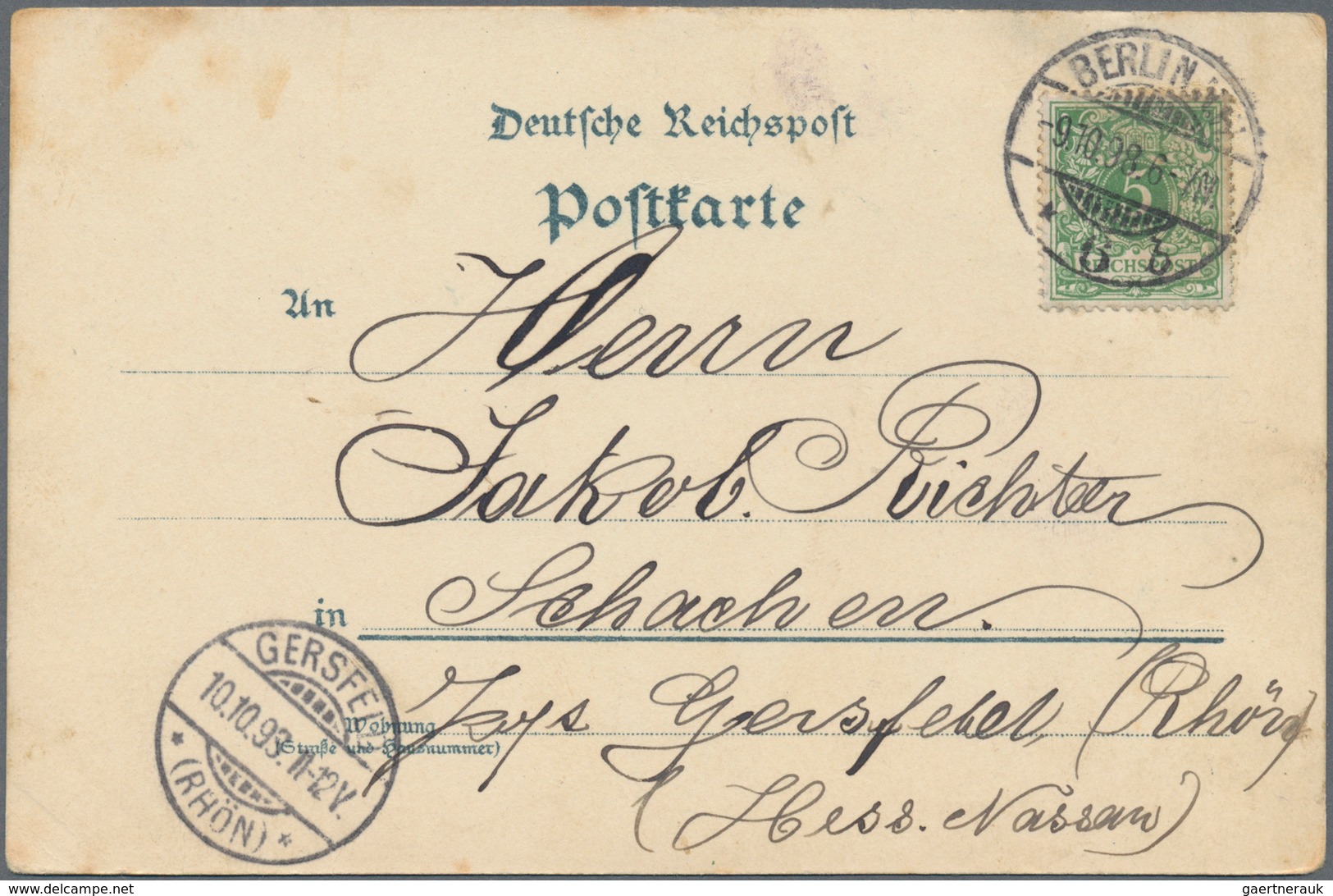 Deutschland: 1850 Ab Ca., Uriger Posten Mit Ca.470 Belegen, Dabei Material Ab Altdeutschland, Dt.Rei - Verzamelingen