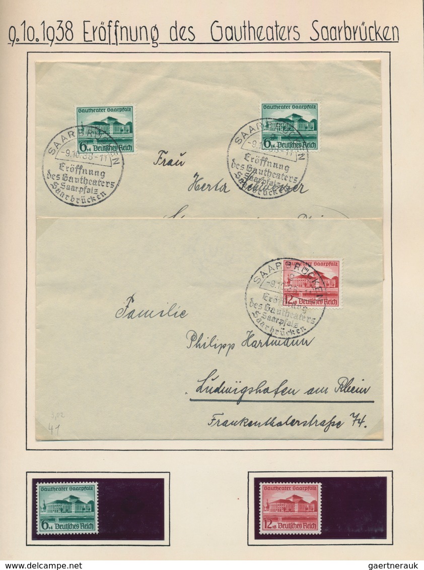 Deutschland: 1860-1945, Partie mit mehreren Teilsammlungen ab Altdeutschland, dabei auch viele Brief