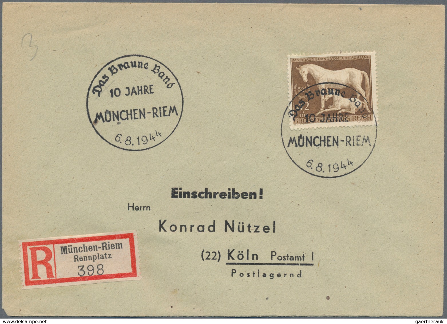 Deutschland: 1870-1960, Briefebestand Mit Viel Nachkriegsdeutschland, Feldpost, Rotes Kreuz, FDC Etc - Colecciones