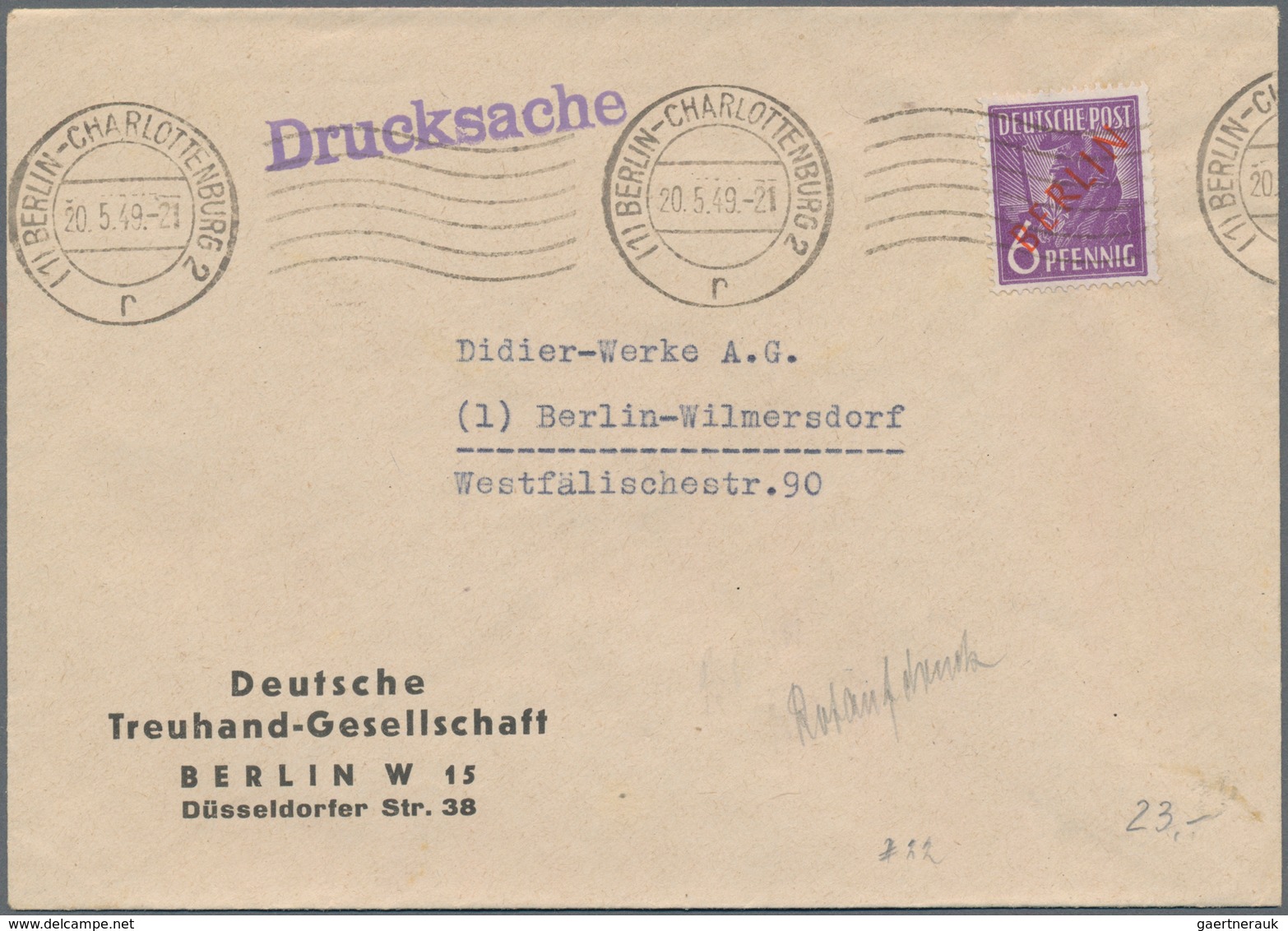 Deutschland: 1870-1960, Briefebestand mit viel Nachkriegsdeutschland, Feldpost, Rotes Kreuz, FDC etc