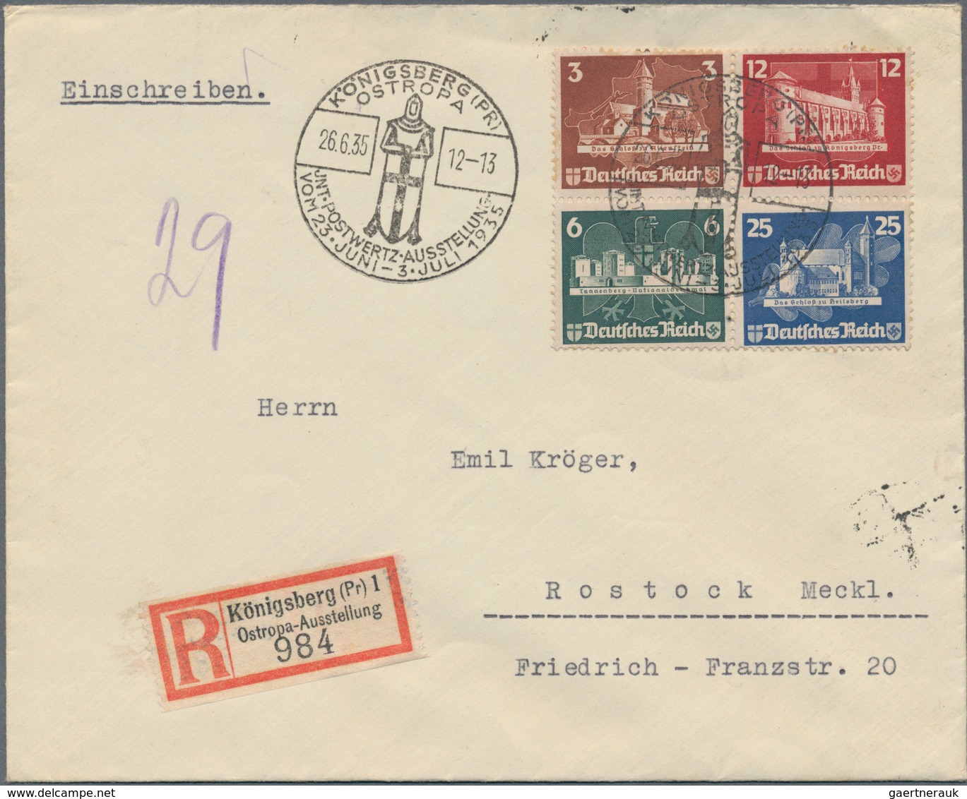 Deutschland: 1872/1945, Kleines Brief- Und Ganzsachenlot Beginnend Bei Brustschildbriefen, Dabei Auc - Sammlungen