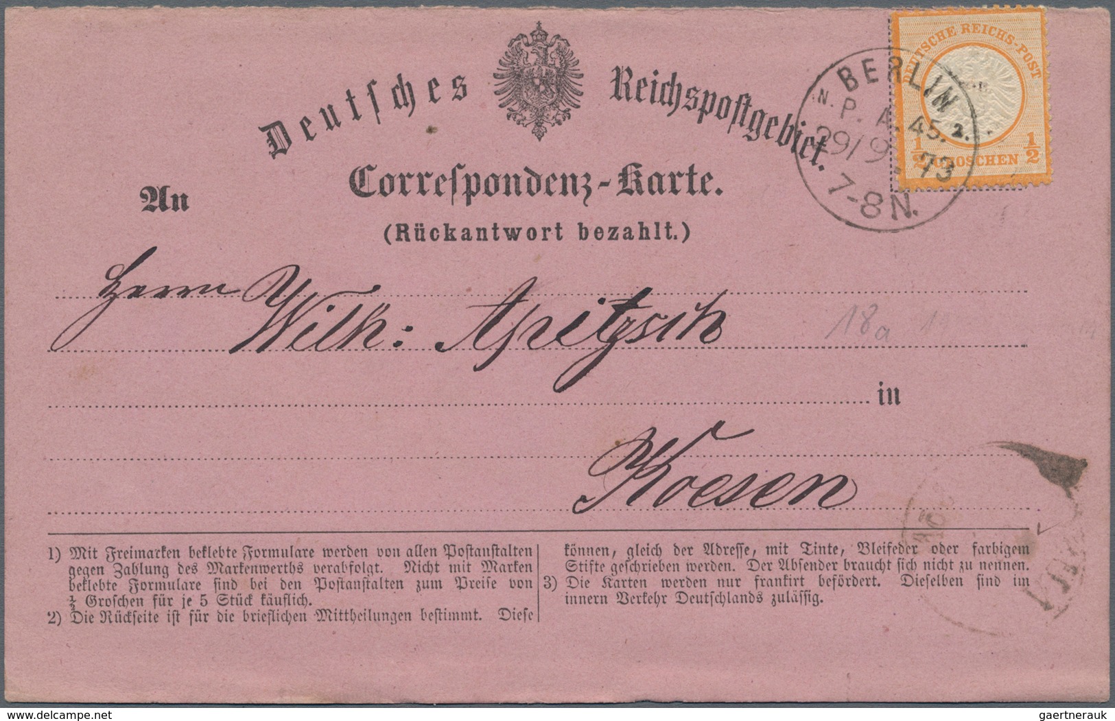 Deutschland: 1872/1962, Posten Von über 100 Belegen Vom D. Reich, D. Kolonien Bis BRD, Auszug Siehe - Colecciones