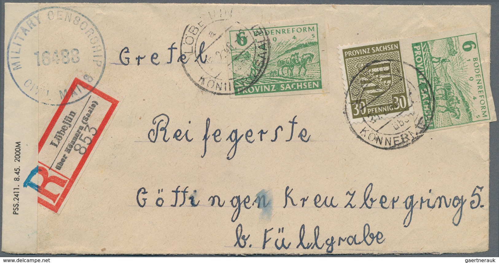 Deutschland: 1920-1960, Großer Karton Mit Mehreren Tausend Briefen Und Ganzsachen, Dabei Neben Einfa - Verzamelingen