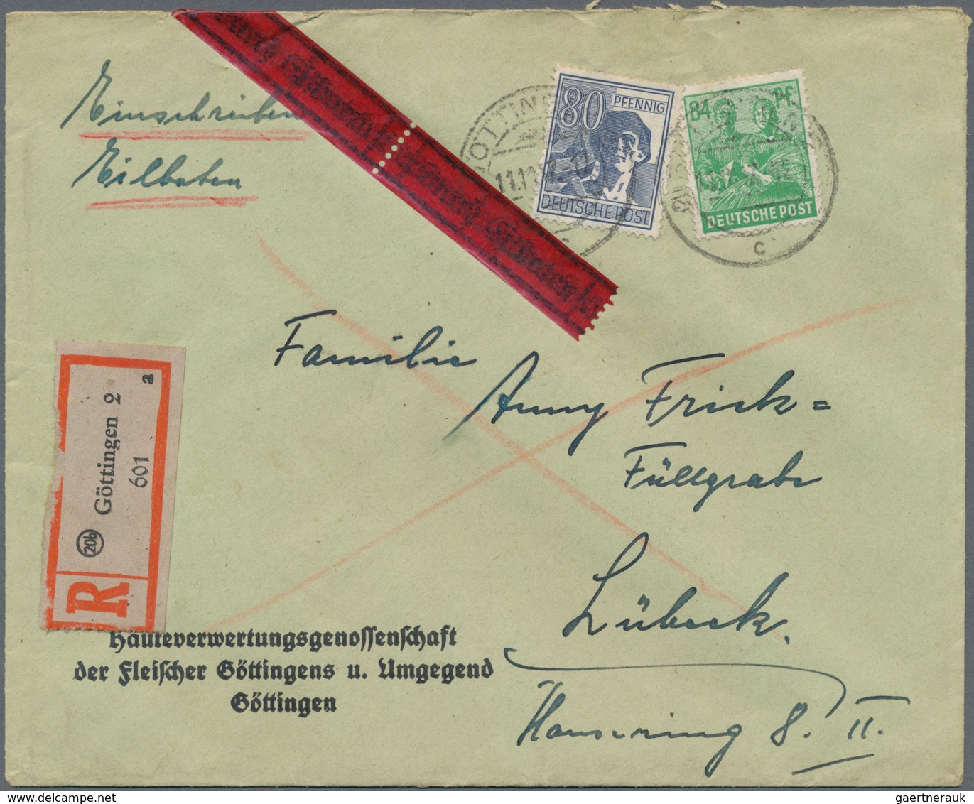 Deutschland: 1920-1960, großer Karton mit mehreren tausend Briefen und Ganzsachen, dabei neben einfa