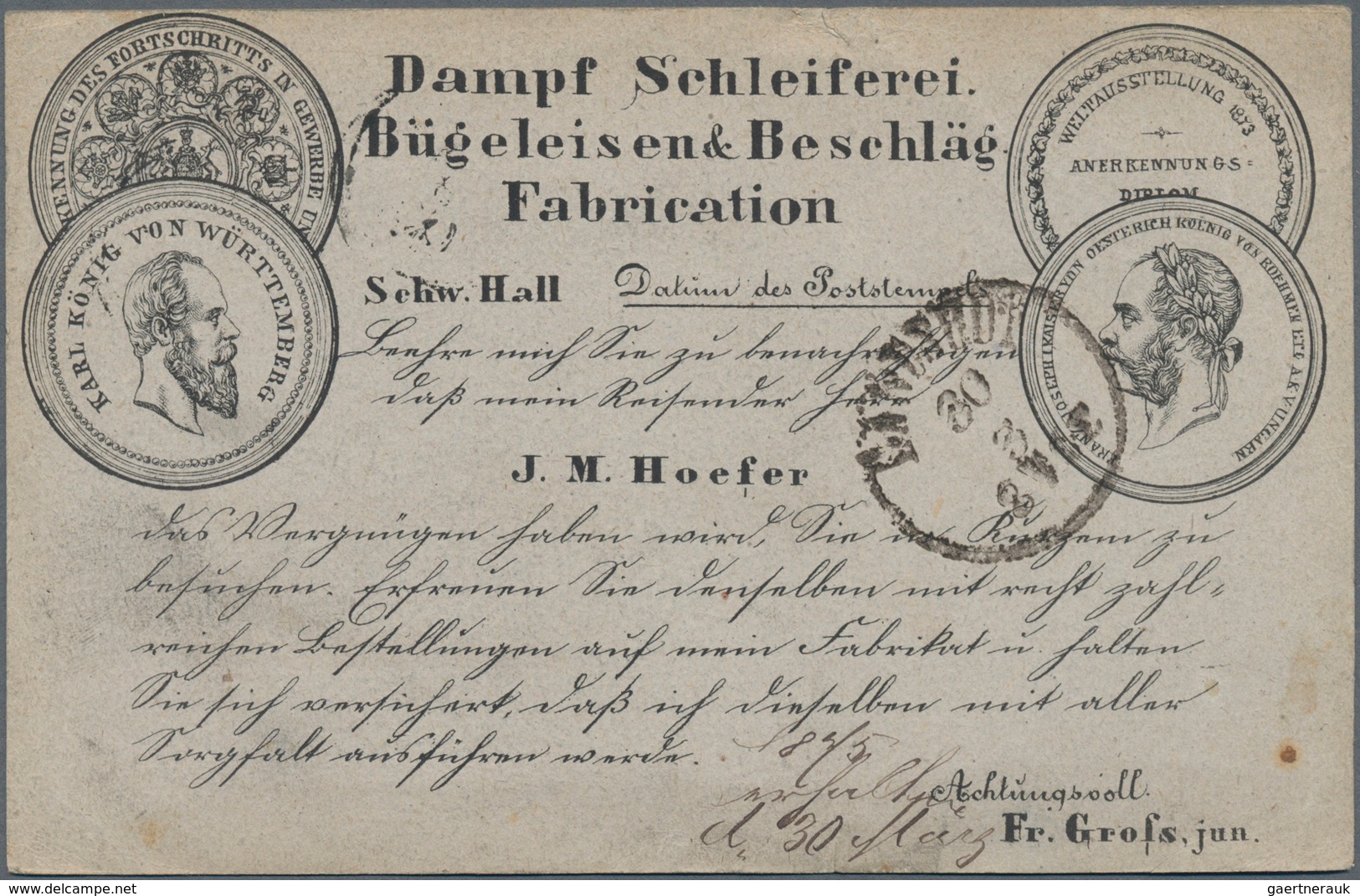 Deutschland - Ganzsachen: 1855 Ab Ca., Umfangreiche Sammlung Mit Ca.2000 Gebrauchten U. Ungebrauchte - Verzamelingen