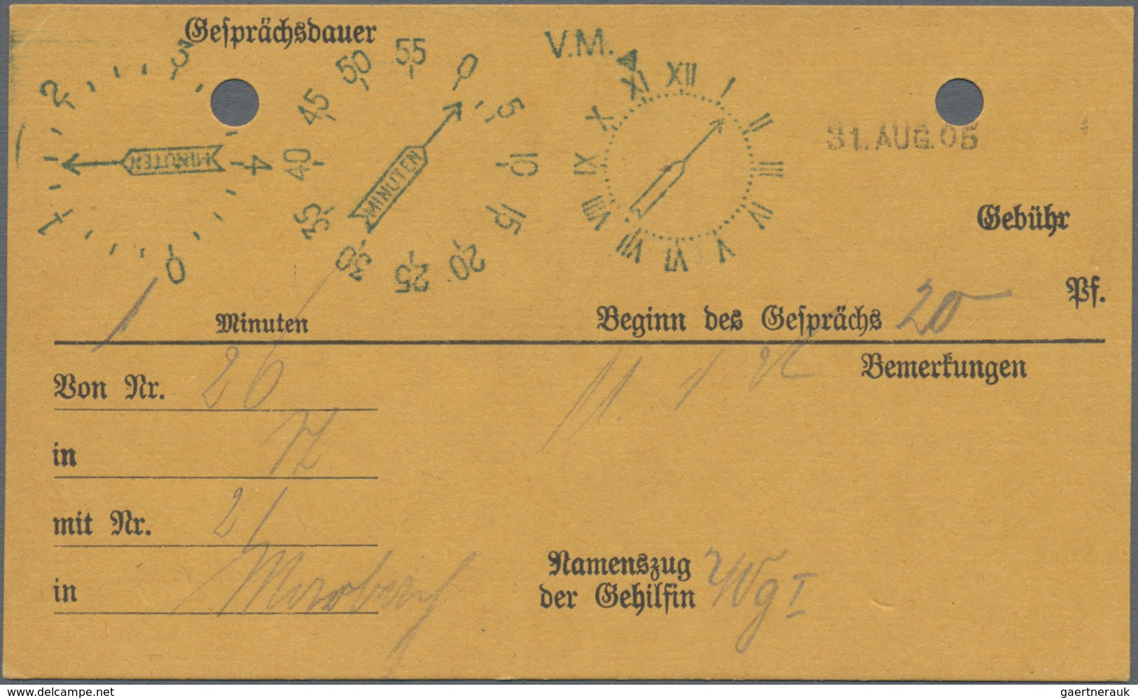 Deutschland - Besonderheiten: 1867/1955 Ca., UNFRANKIERTE POST, Reichhaltiger Sammlungsbestand Mit C - Otros & Sin Clasificación