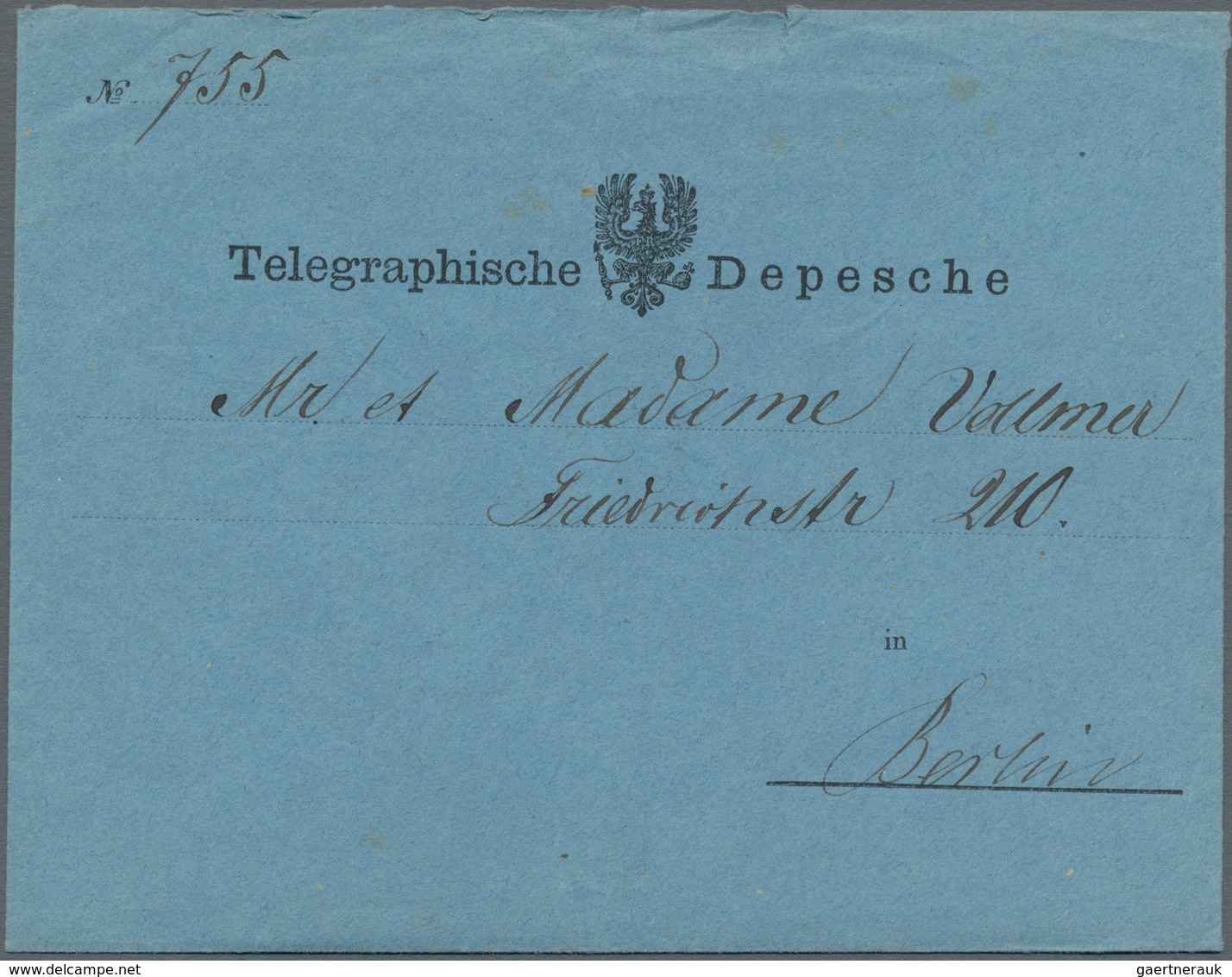 Deutschland - Besonderheiten: 1867/1955 Ca., UNFRANKIERTE POST, Reichhaltiger Sammlungsbestand Mit C - Sonstige & Ohne Zuordnung