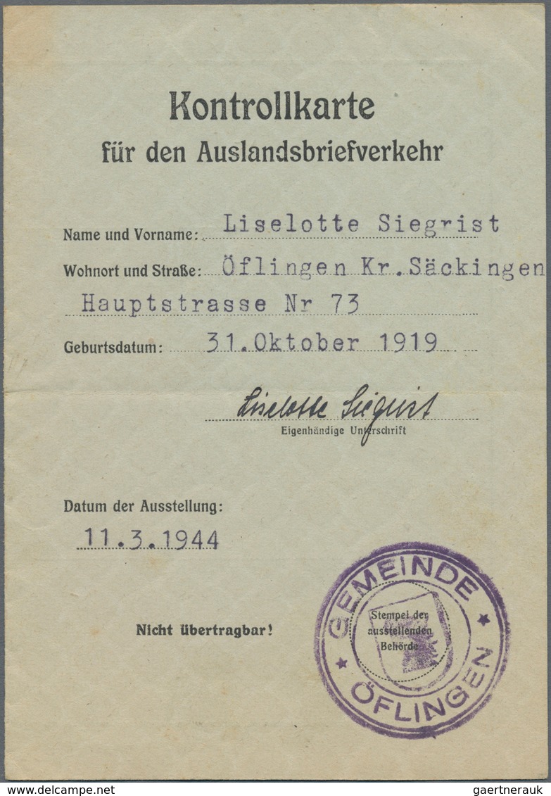 Deutschland - Besonderheiten: 1867/1955 Ca., UNFRANKIERTE POST, Reichhaltiger Sammlungsbestand Mit C - Otros & Sin Clasificación