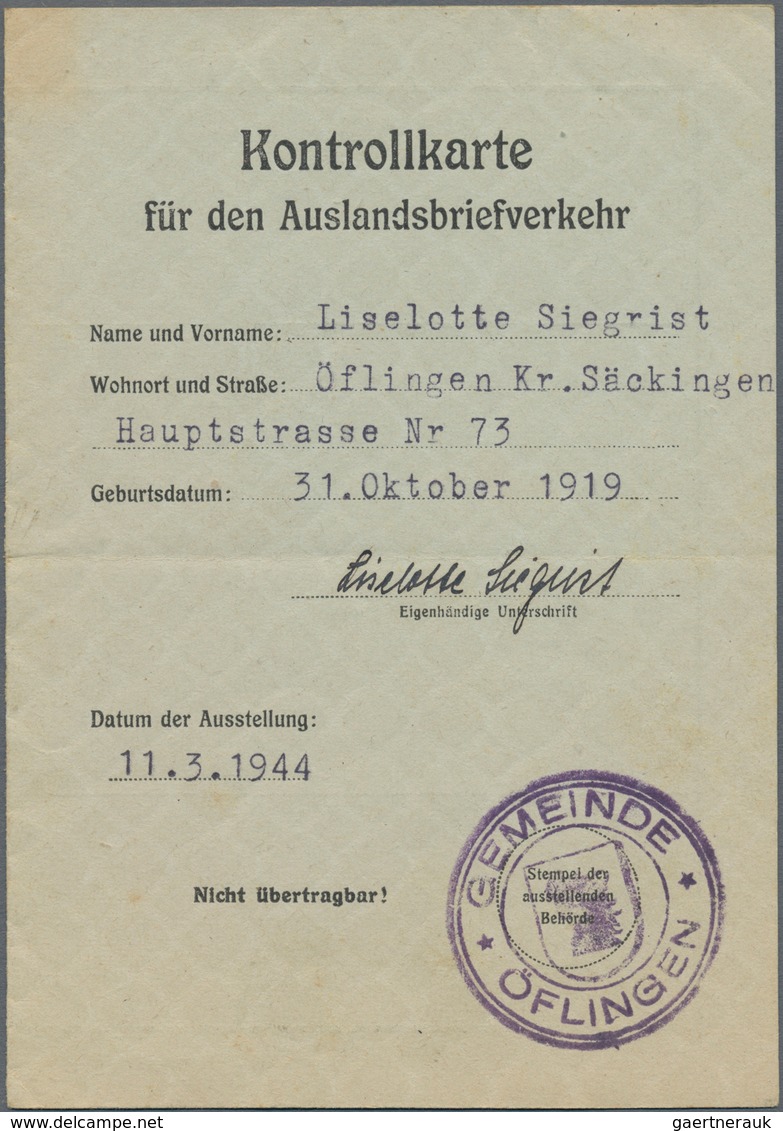 Deutschland - Besonderheiten: 1867/1955 Ca., UNFRANKIERTE POST, Reichhaltiger Sammlungsbestand Mit C - Andere & Zonder Classificatie