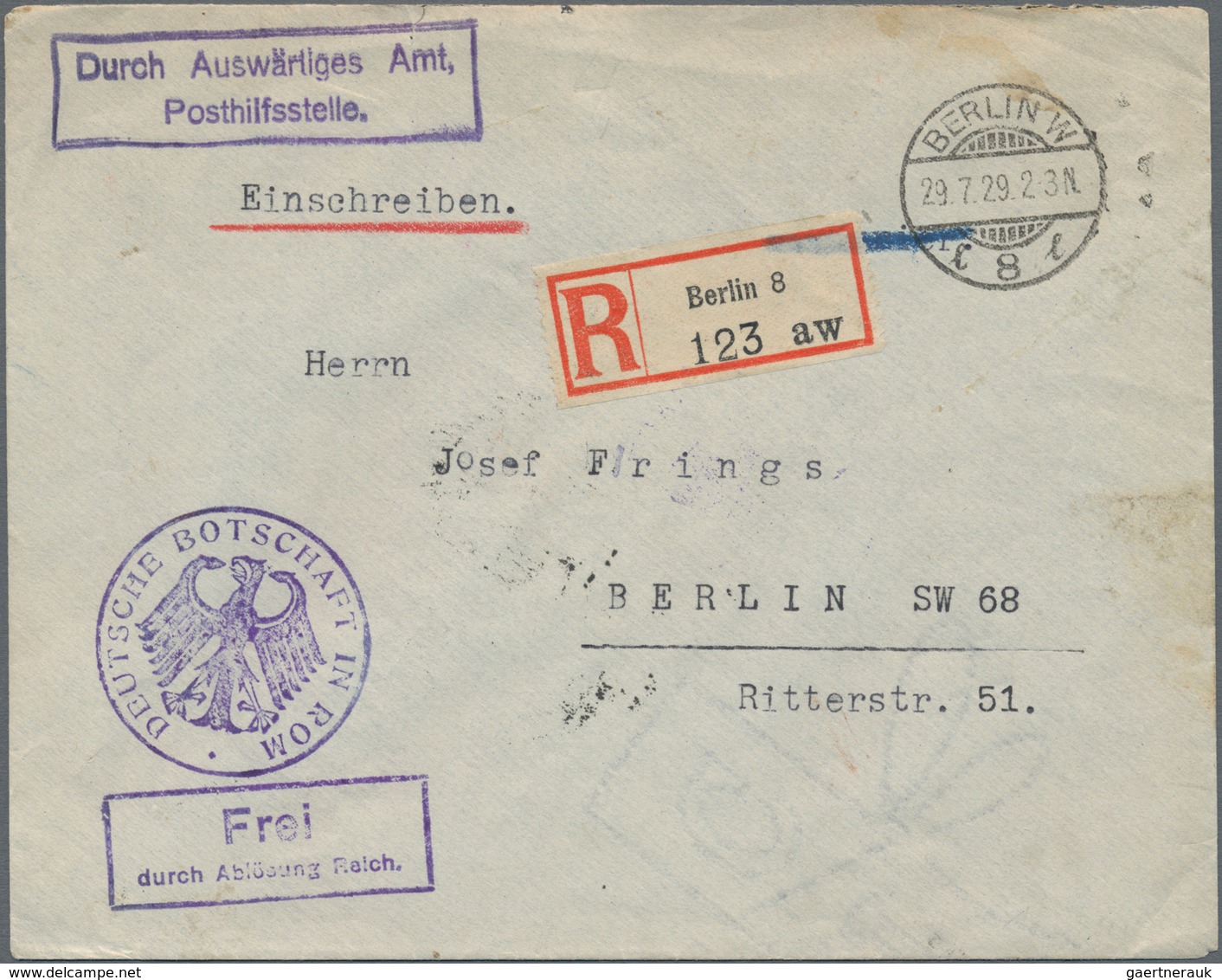 Deutschland - Besonderheiten: 1867/1955 ca., UNFRANKIERTE POST, reichhaltiger Sammlungsbestand mit c