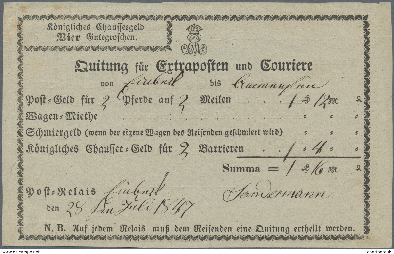 Altdeutschland - Vorphila: 1714 ab, reichhaltiger Posten mit ca.120 Belegen, dabei Einschreiben, Wer