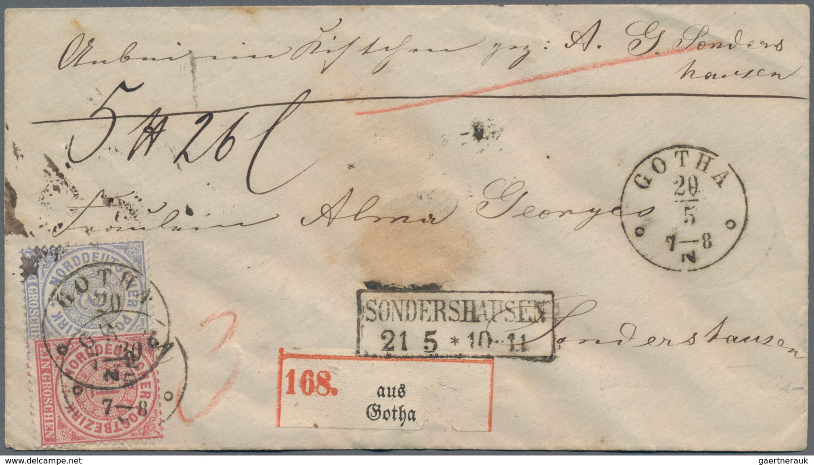 Altdeutschland: 1830/1900, Rd. 130 Belege Verschiedener Altdeutscher Staaten Ab Vorphilatelie Einsch - Colecciones