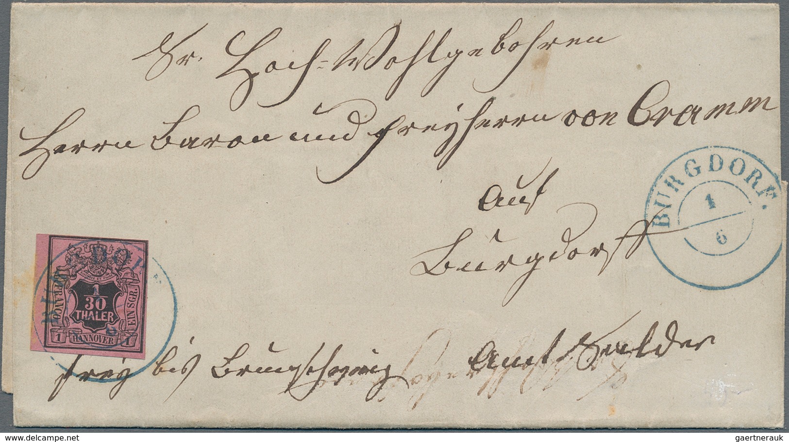 Altdeutschland: 1851/1871, Posten Mit Ca.50 Belegen, Dabei Preussen Mit Frankaturen Ab Der 1.Ausgabe - Collections