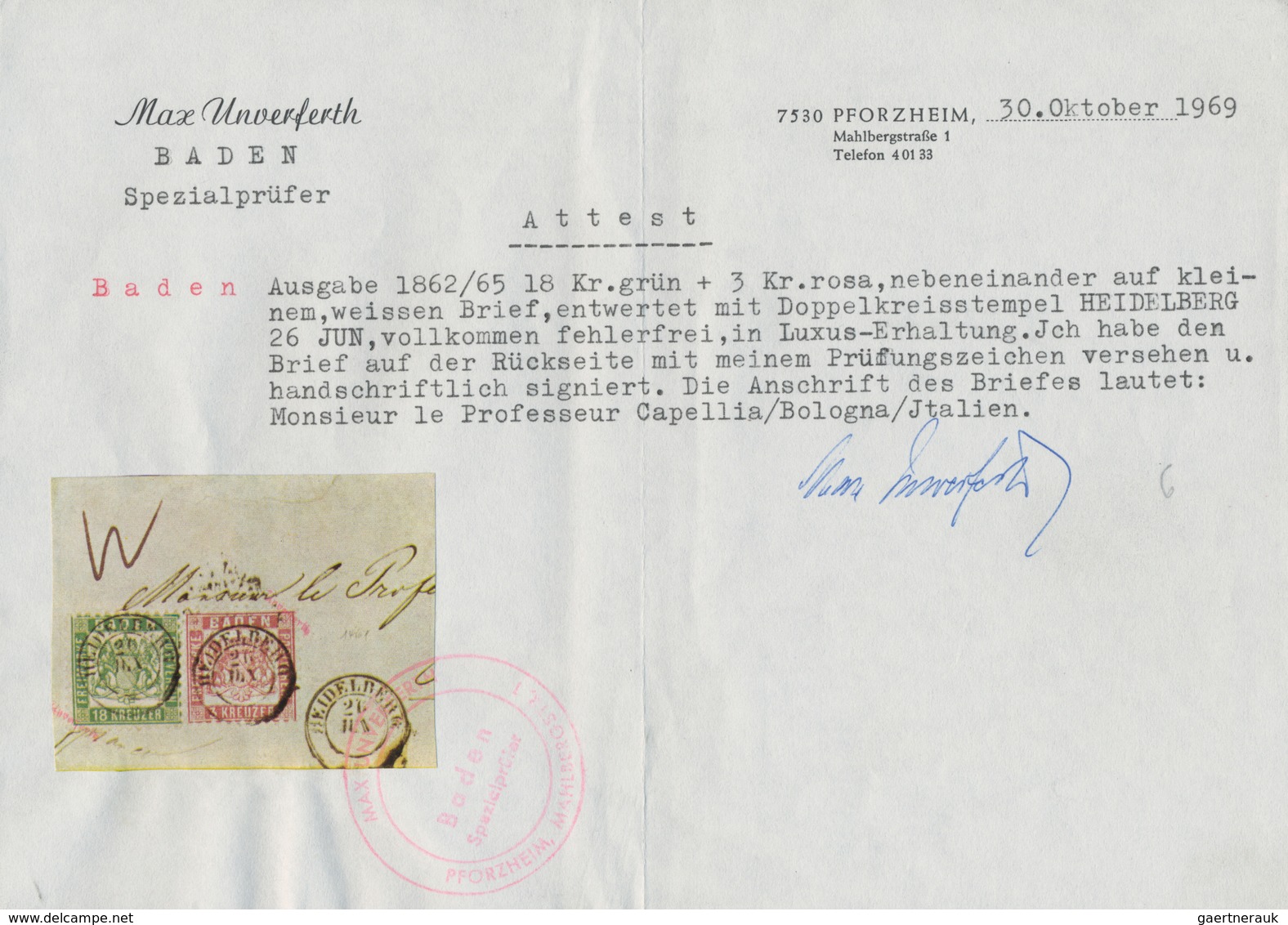 Baden - Marken Und Briefe: Ab Ca. 1900, Herrlicher Posten Von Rund 100 Frankierten Belegen, Dabei Ei - Otros & Sin Clasificación