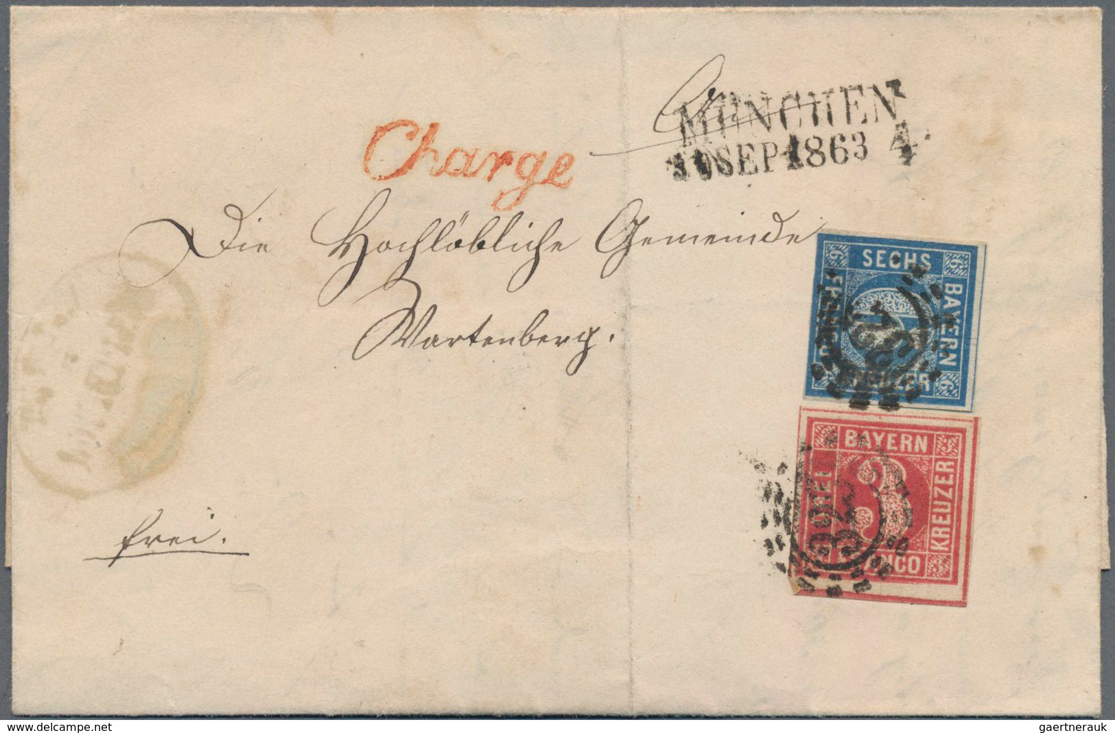 Bayern - Marken Und Briefe: 1595/1920, Liebevoll Gestaltete Sammlung Im 12 Klemmbindern Und Einem Du - Andere & Zonder Classificatie