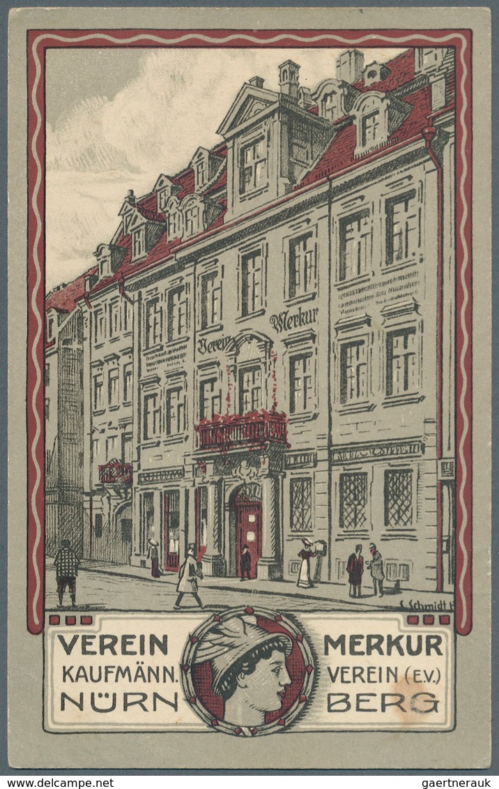 Bayern - Ganzsachen: 1897/1915, PRIVATGANZSACHEN, sehr umfangreiche Sammlung mit ca. 400, fast nur v