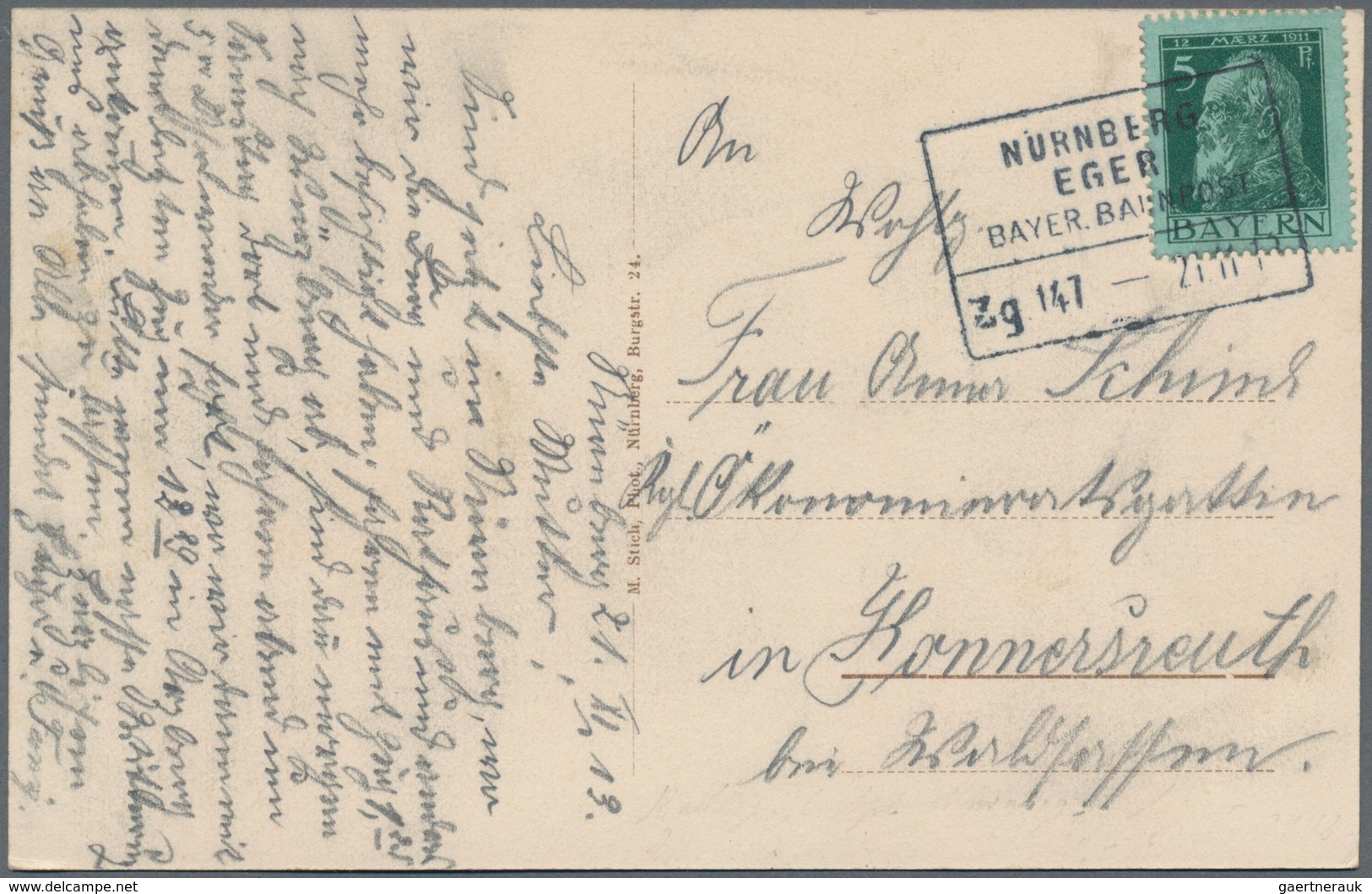 Bayern - Besonderheiten: 1860/1920 (ca.), BAHNPOSTSTEMPEL: Mehr als 100 Belege mit Stempeln verschie