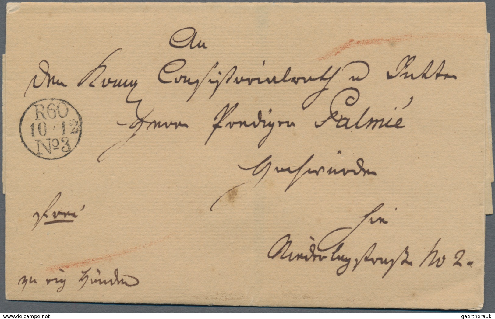 Preußen - Vorphilatelie: 1750 Ab Ca., Interessanter Sammlungsbestand Mit über 80 Briefen U. Ca.20 Po - Precursores
