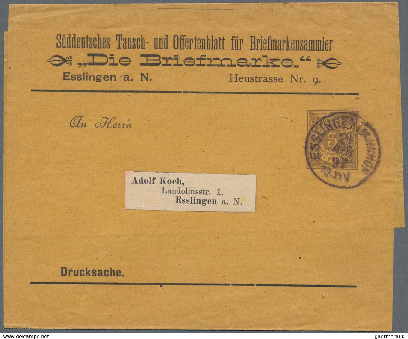 Württemberg - Ganzsachen: 1882/1923, Vielseitige Partie Von Ca. 73 Meist Gebrauchten Ganzsachen Bzw. - Sonstige & Ohne Zuordnung
