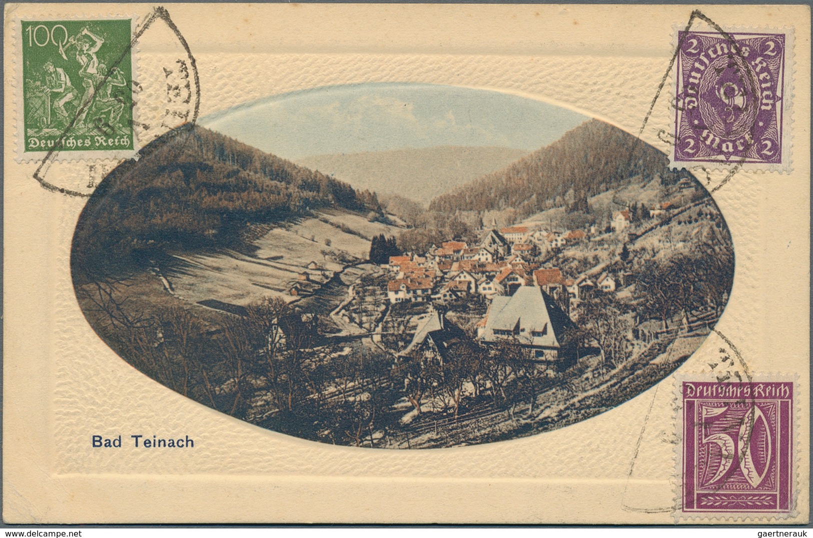 Württemberg - Bahnpost: 1863/1923, SEGMENT-BAHNSTEMPEL, Interessante Partie Mit 15 Belegen Ab Der Kr - Andere & Zonder Classificatie