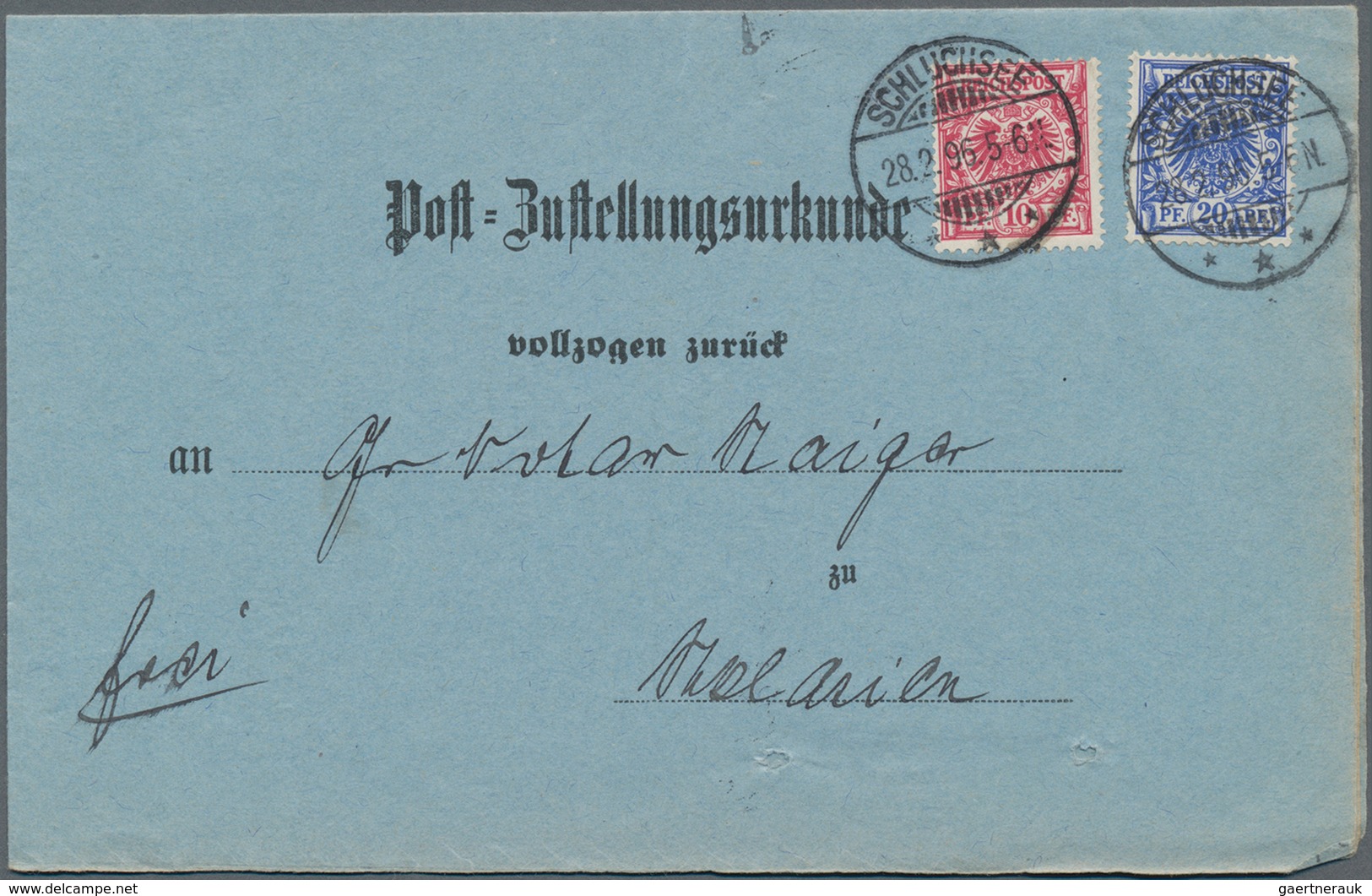 Deutsches Reich: 1870/1933 (ca.), Rd. 670 Briefe Und Karten Mit Guten Teilen Krone/Adler Und Germani - Verzamelingen