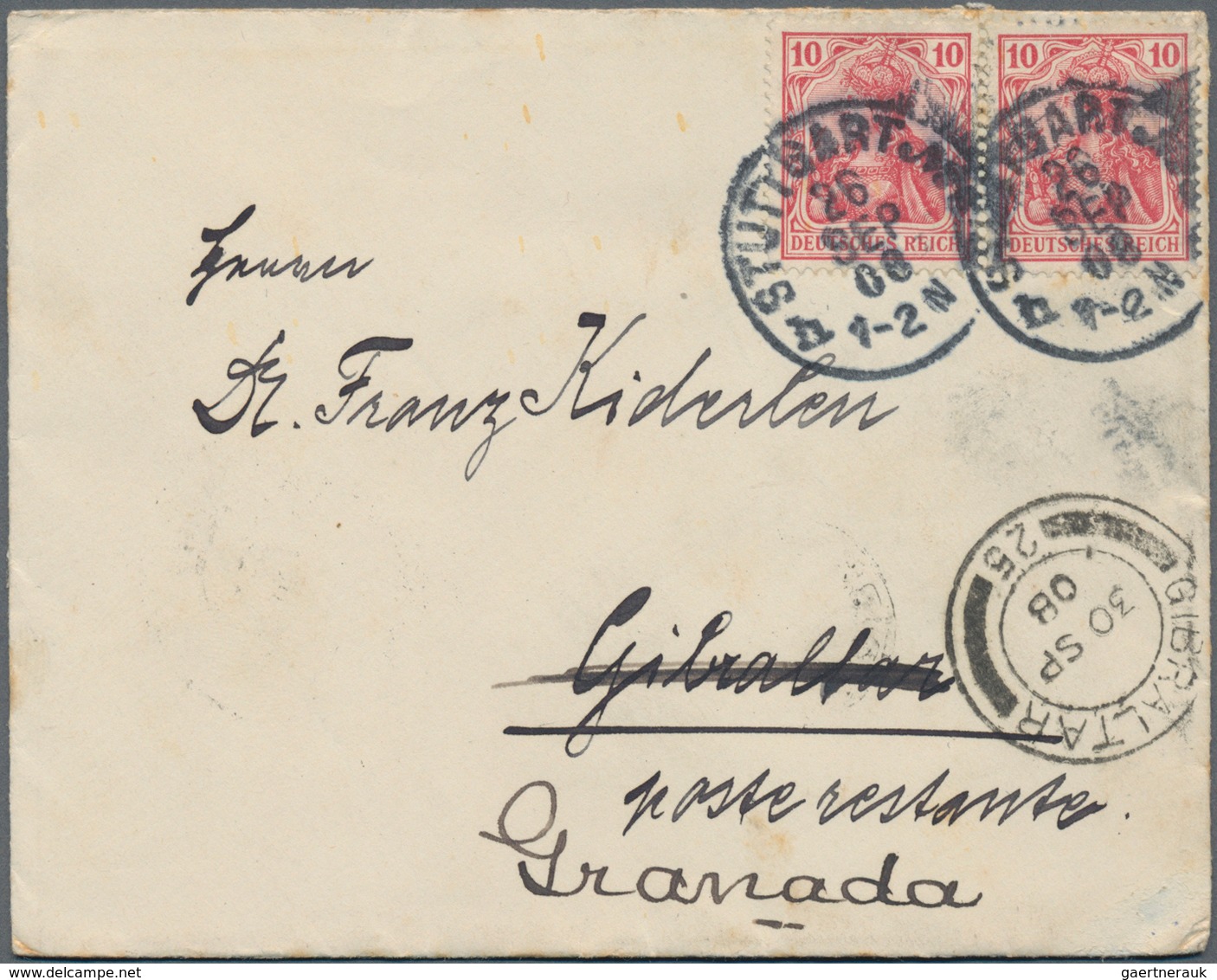 Deutsches Reich: 1870/1933 (ca.), rd. 670 Briefe und Karten mit guten Teilen Krone/Adler und Germani