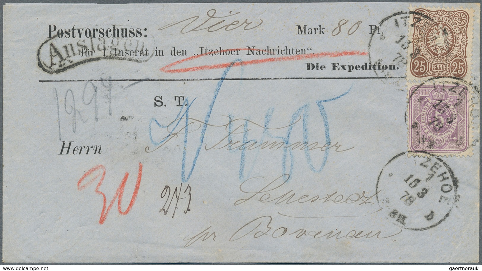 Deutsches Reich: 1872/1945, BELEGE-FUNDUS, Gehaltvoller Posten Mit Ca.320 Belegen, Dabei Viele Besse - Sammlungen