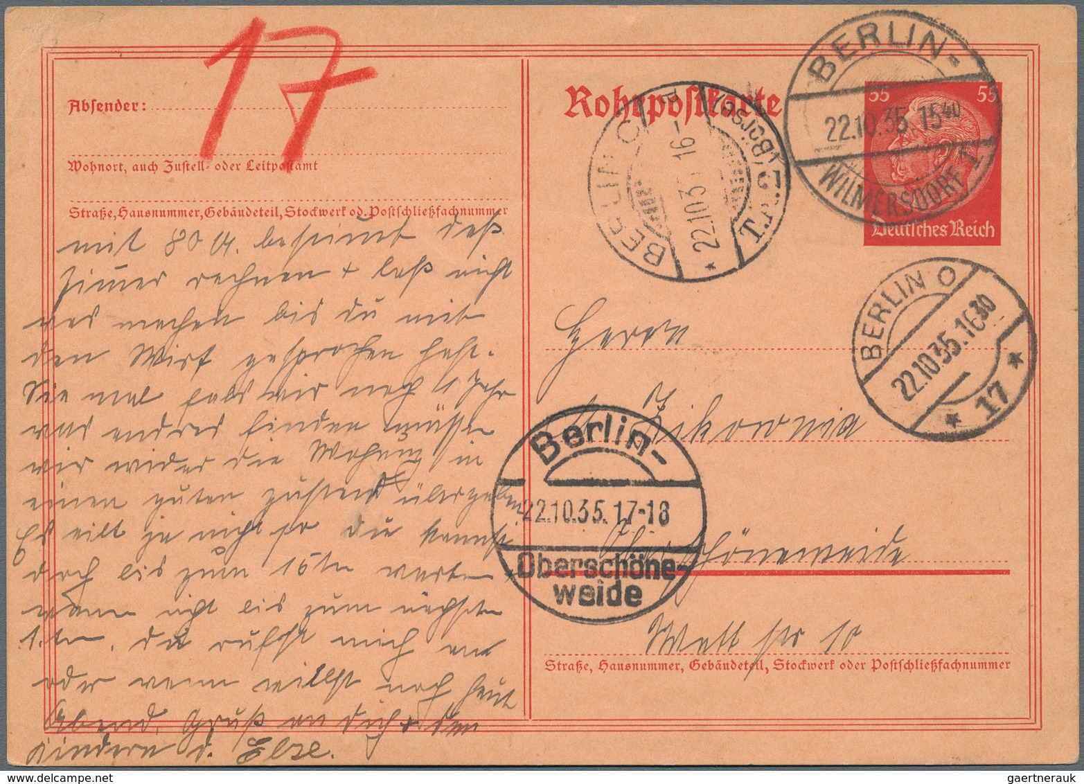 Deutsches Reich: 1872/1945, BELEGE-FUNDUS, gehaltvoller Posten mit ca.320 Belegen, dabei viele besse