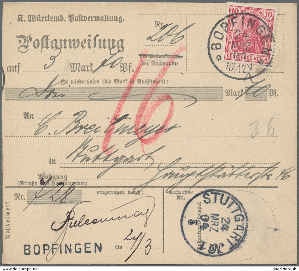 Deutsches Reich: 1872/1945, BELEGE-FUNDUS, gehaltvoller Posten mit ca.320 Belegen, dabei viele besse