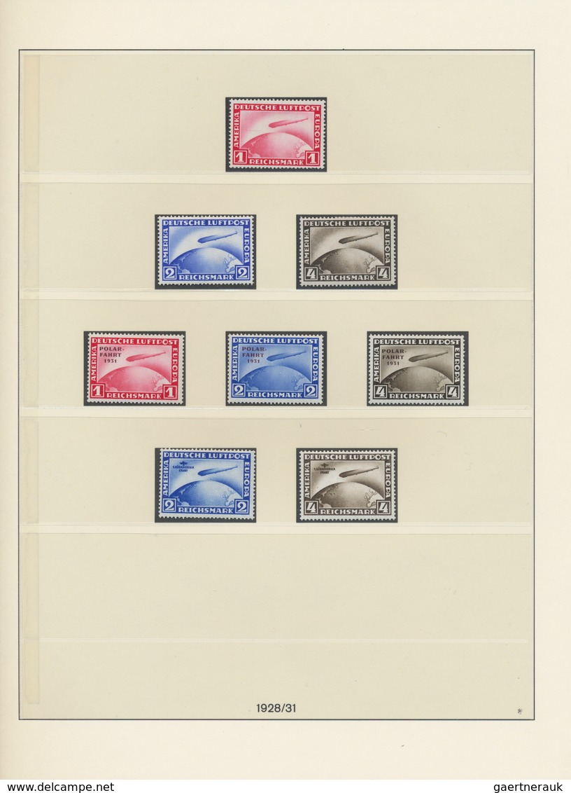 Deutsches Reich: 1872/1945, Ungebrauchte/postfrische Sammlung Von Brustschilde Bis III.Reich In Zwei - Colecciones